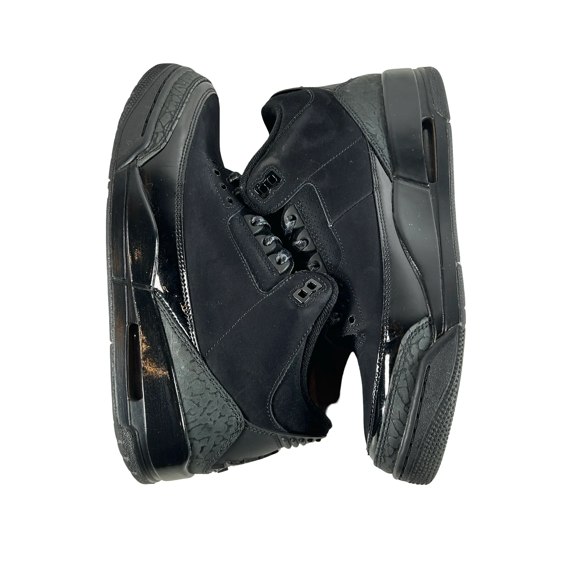 CT8532 001 Jordan 3 Retro Black Cat (2025) [USED] - 9.5 M (Used12) - Image 4