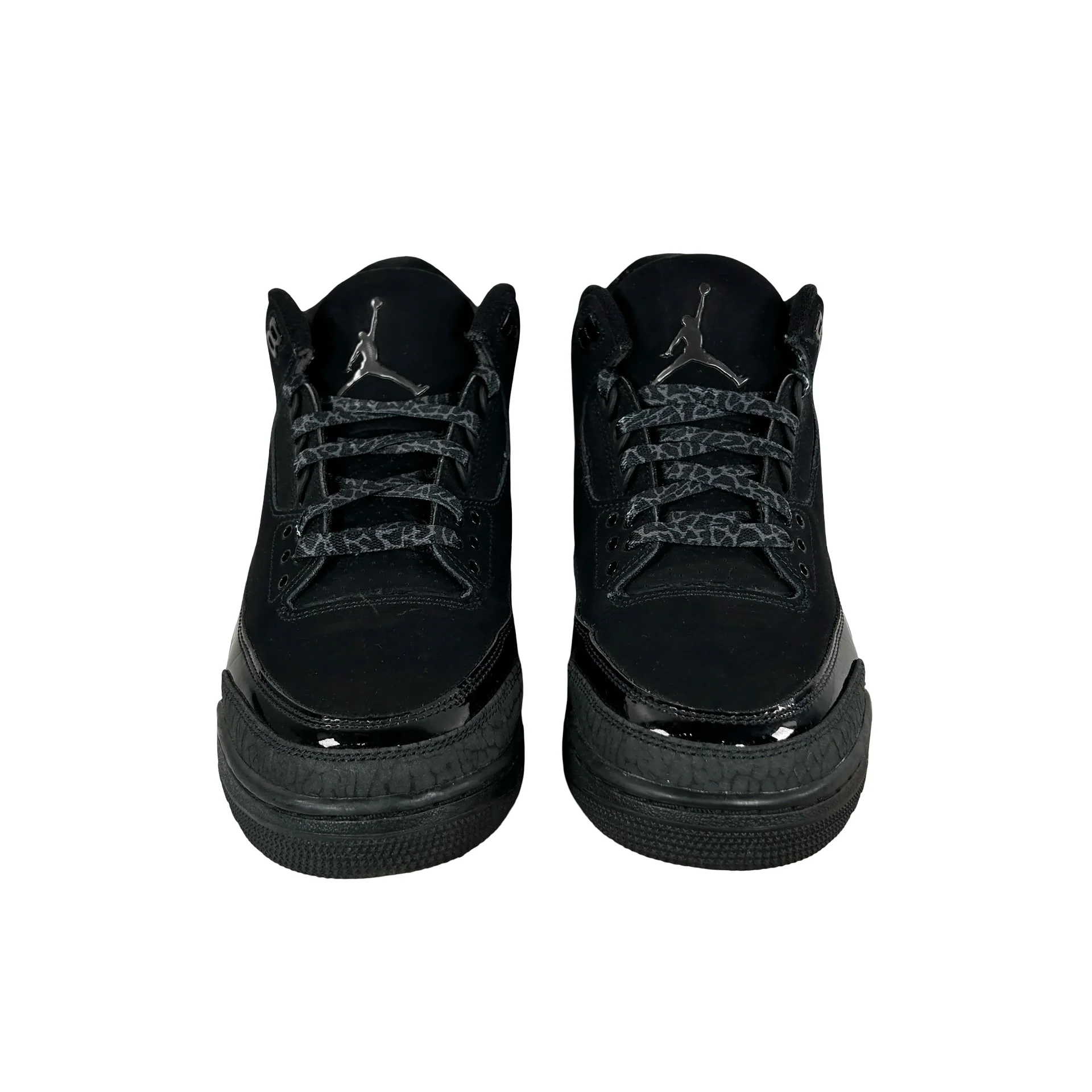 CT8532 001 Jordan 3 Retro Black Cat (2025) [USED] - 9.5 M (Used13) - Image 2