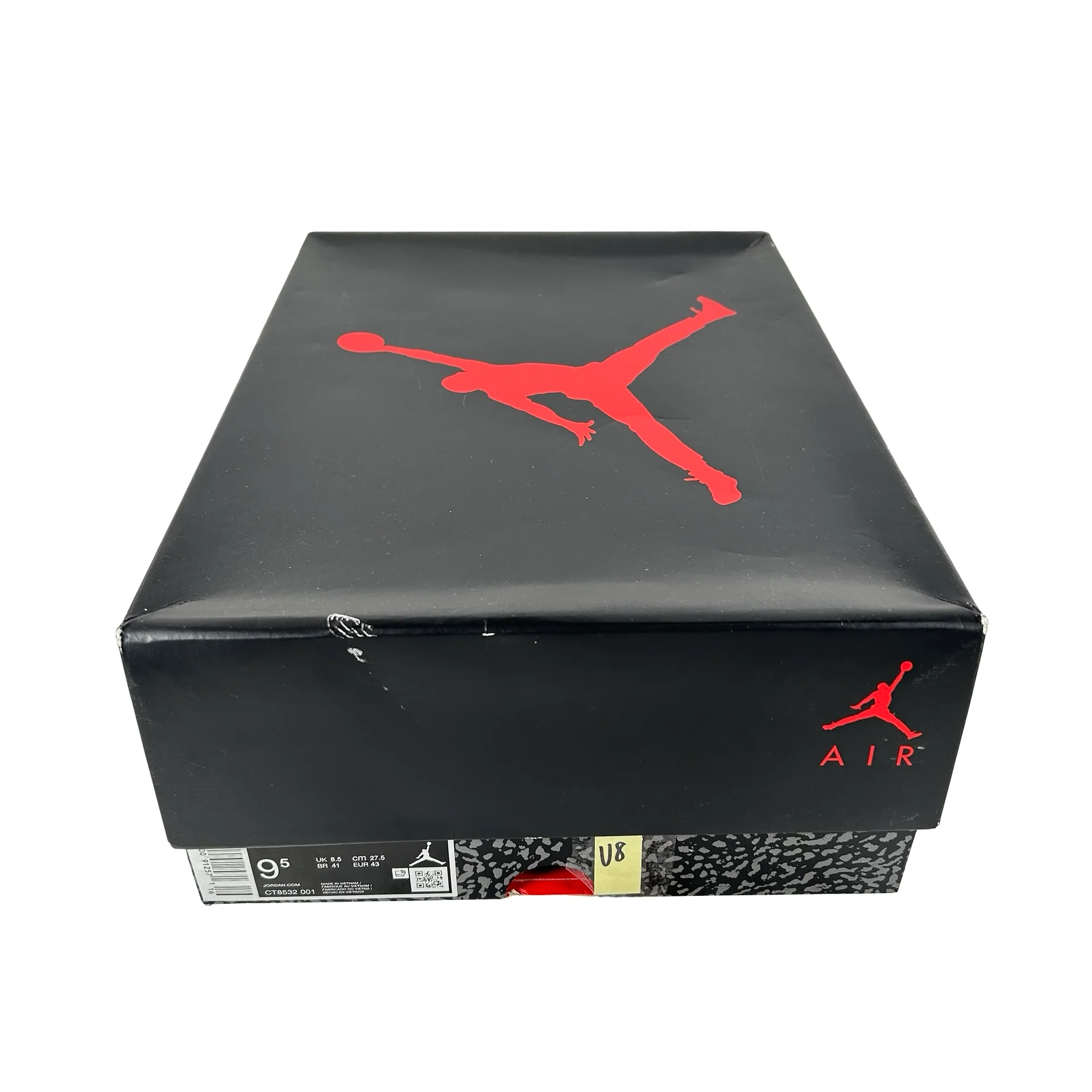 CT8532 001 Jordan 3 Retro Black Cat (2025) [USED] - 9.5 M (Used8) - Image 7