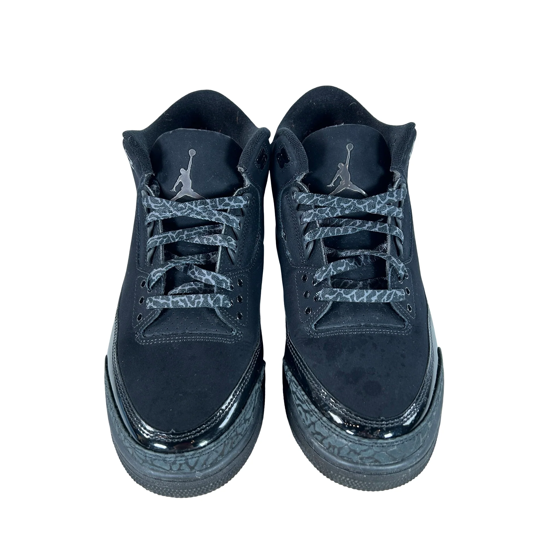 CT8532 001 Jordan 3 Retro Black Cat (2025) [USED] - 9 M (Used13) - Image 2