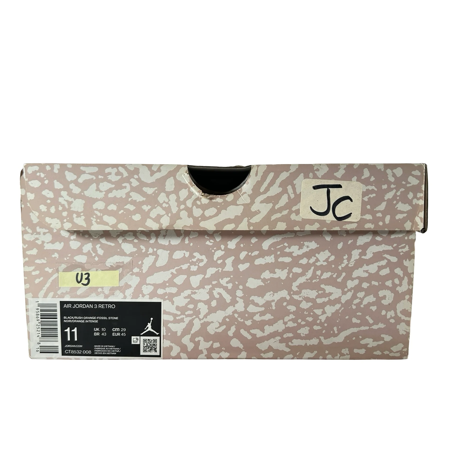 CT8532 008 Jordan 3 Retro Desert Elephant [USED] - 11 M (Used3) - Image 7