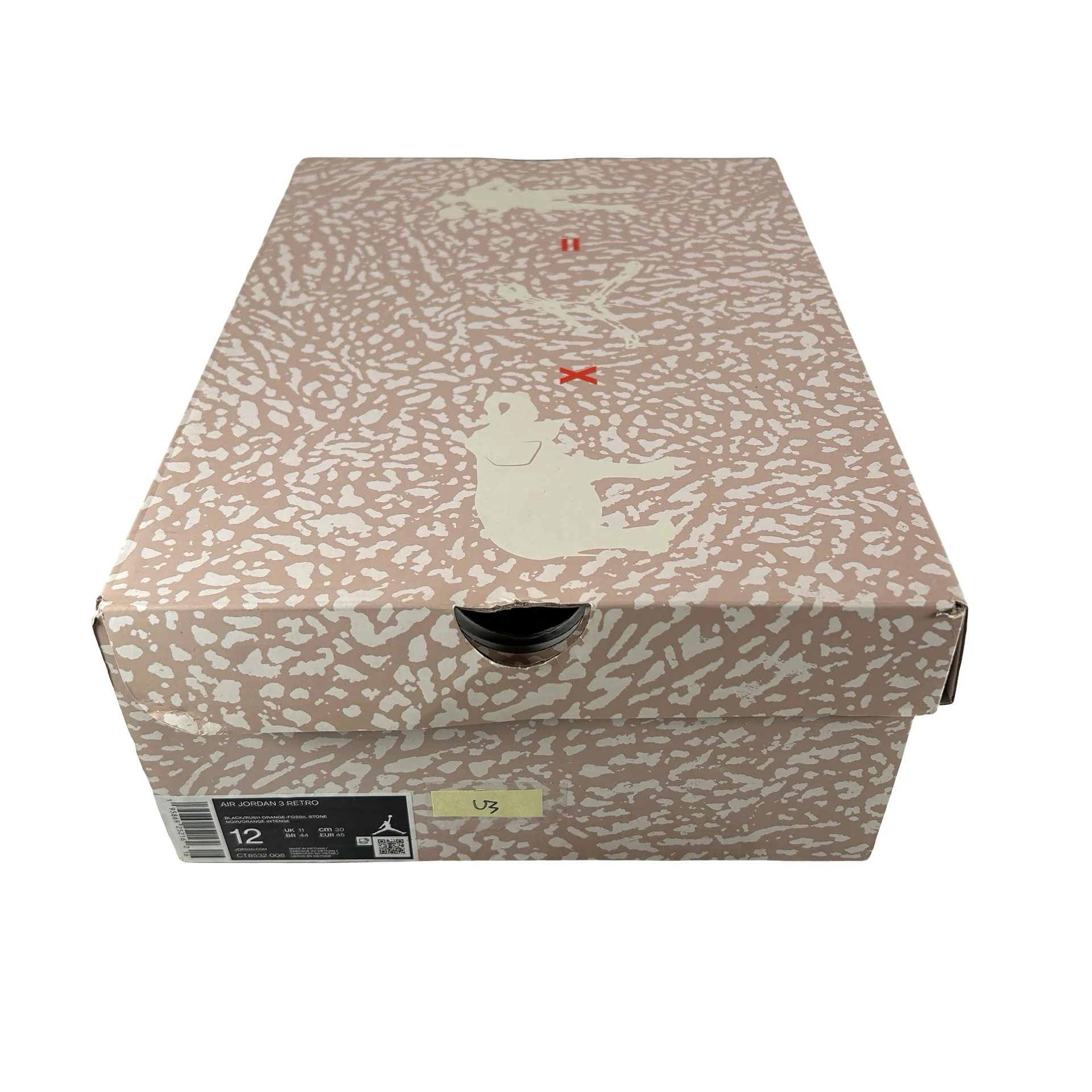 CT8532 008 Jordan 3 Retro Desert Elephant [USED] - 12 M (Used3) - Image 7