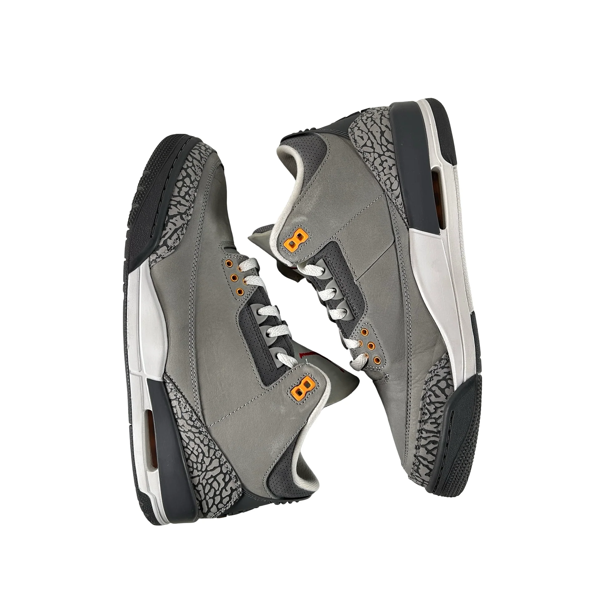 CT8532 012 Jordan 3 Cool Grey [USED] - 11 M (Used4) - Image 4