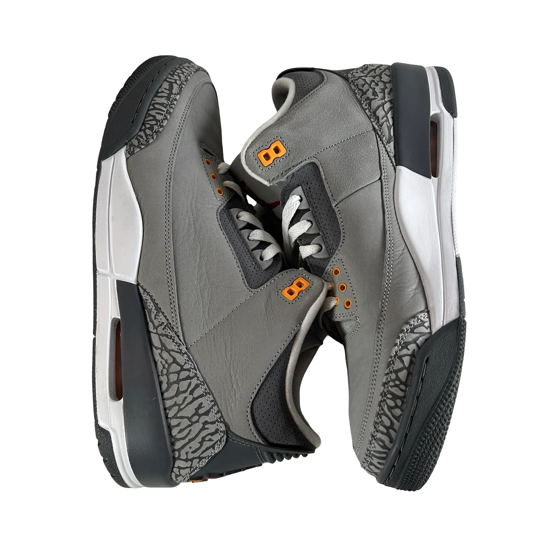 CT8532 012 Jordan 3 Retro Cool Grey (2021) [USED] - 12 M (Used) (No Box) - Image 4