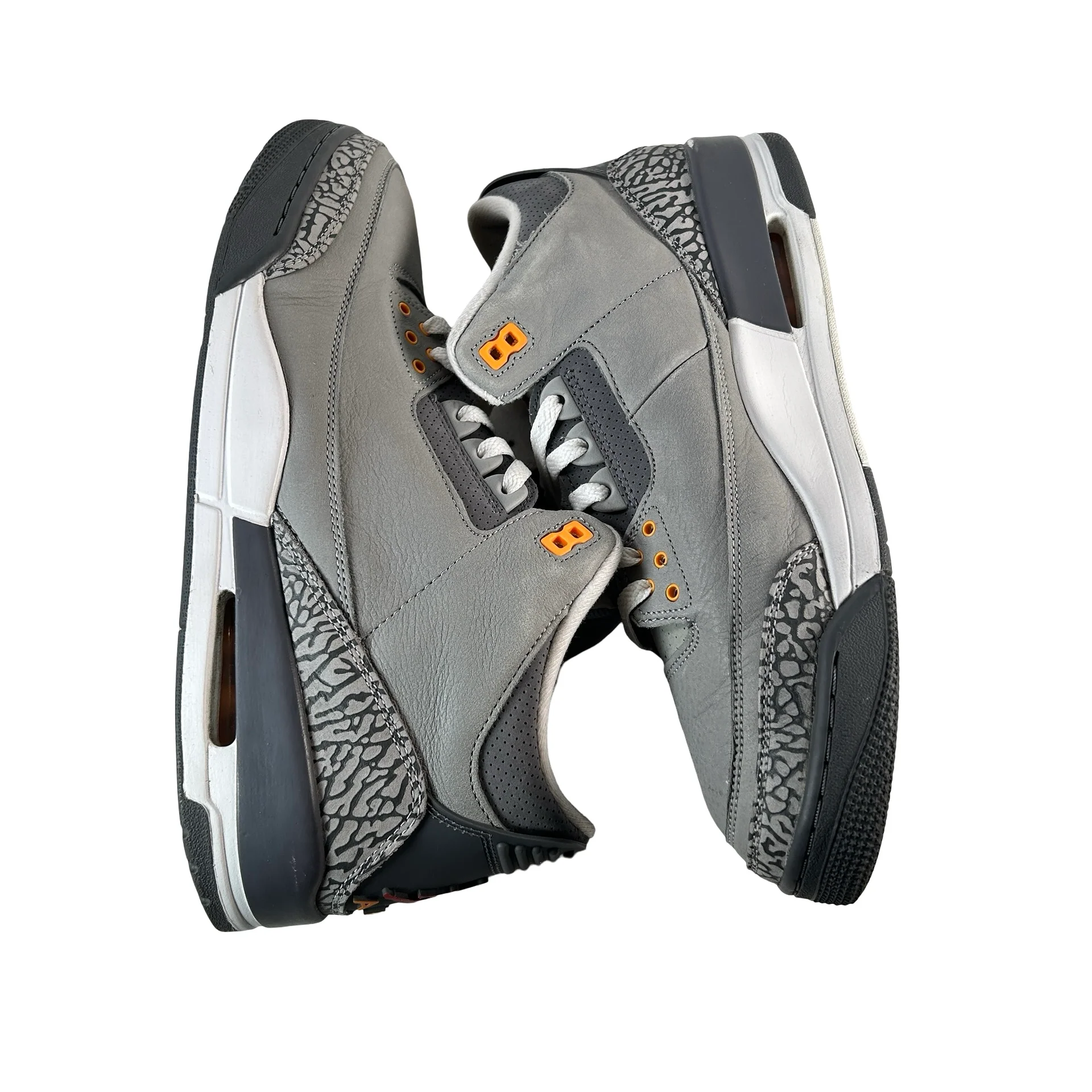 CT8532 012 Jordan 3 Retro Cool Grey (2021) [USED] - 13 M (Used) - Image 4