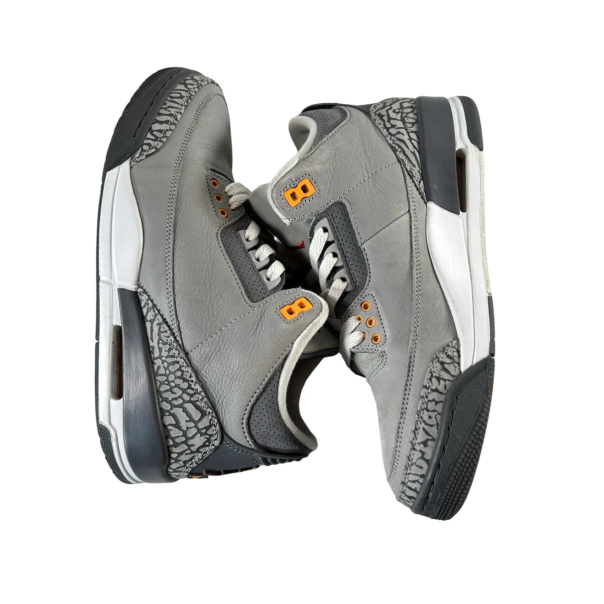 CT8532 012 Jordan 3 Retro Cool Grey (2021) [USED] - 8 M (Used2) - Image 4