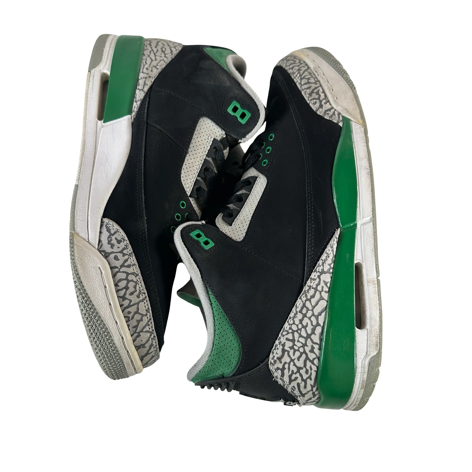 CT8532 030 Jordan 3 Retro Pine Green [USED] - 11.5 M (Used) (No Box) - Image 5