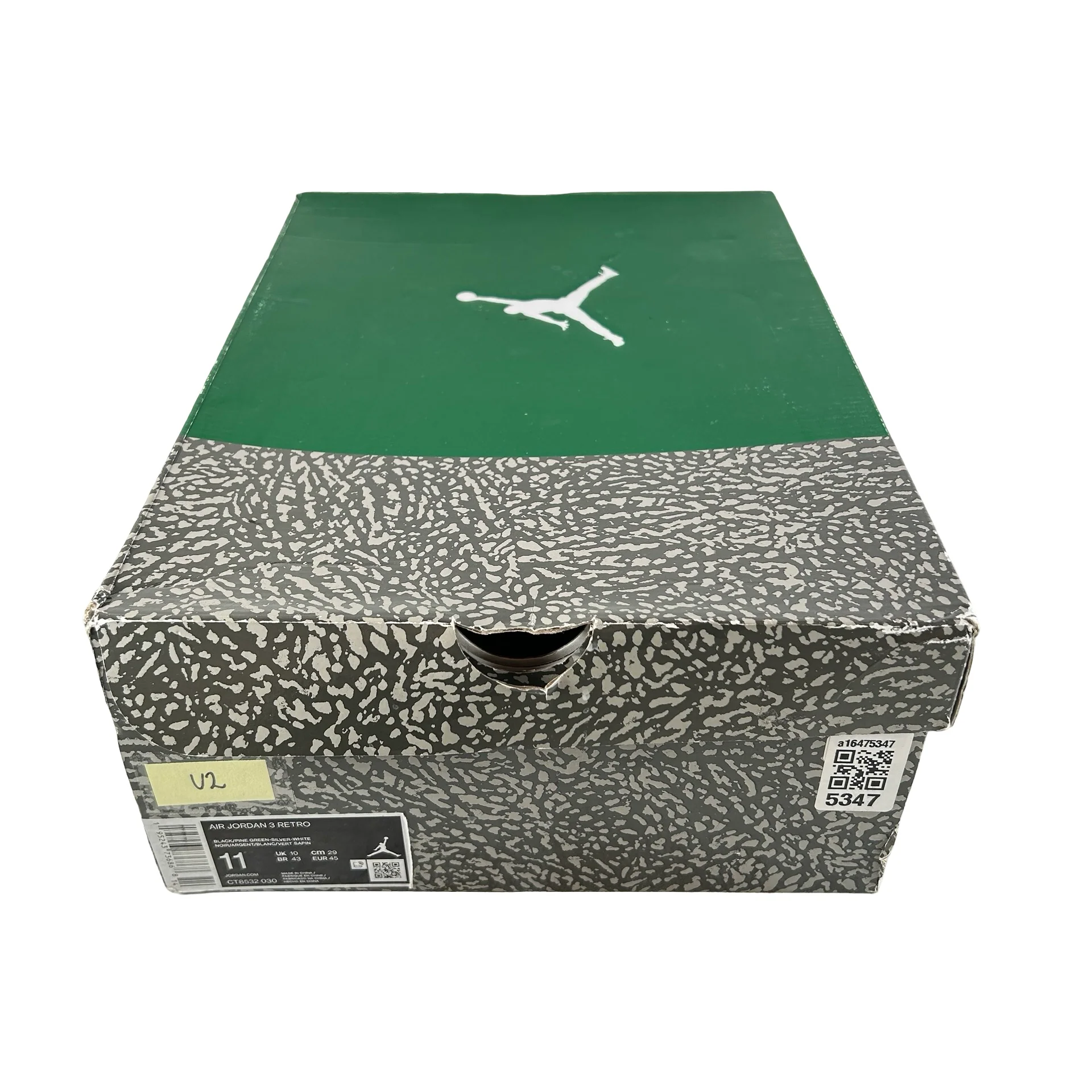 CT8532 030 Jordan 3 Retro Pine Green [USED] - 11 M (Used2) - Image 7