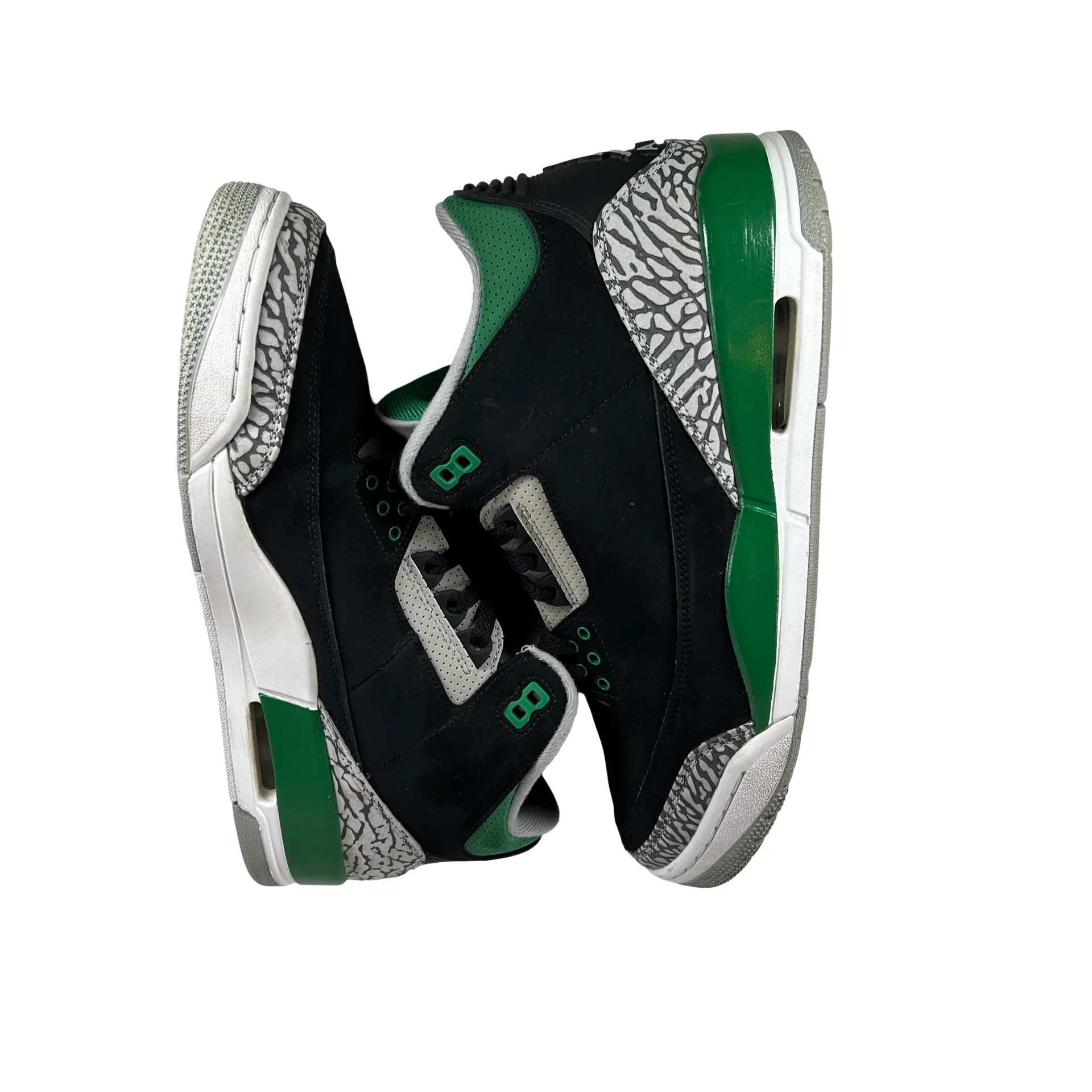 CT8532 030 Jordan 3 Retro Pine Green [USED] - 11 M (Used2) (No Box2) - Image 4