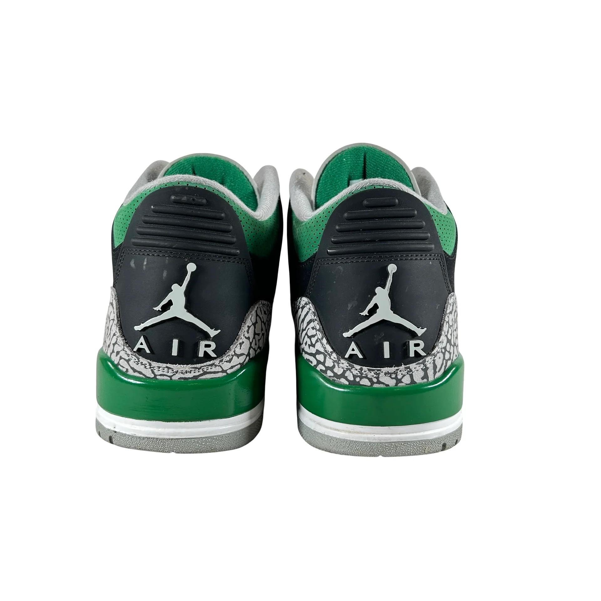 CT8532 030 Jordan 3 Retro Pine Green [USED] - 12 M (Used) (No Box) - Image 3