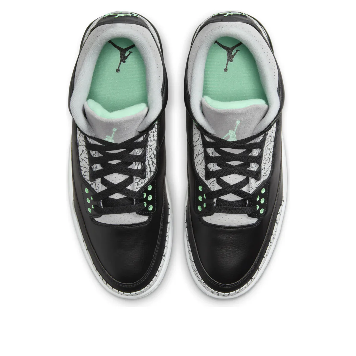 CT8532 031 Jordan 3 Retro Green Glow [NO BOX] - Image 3