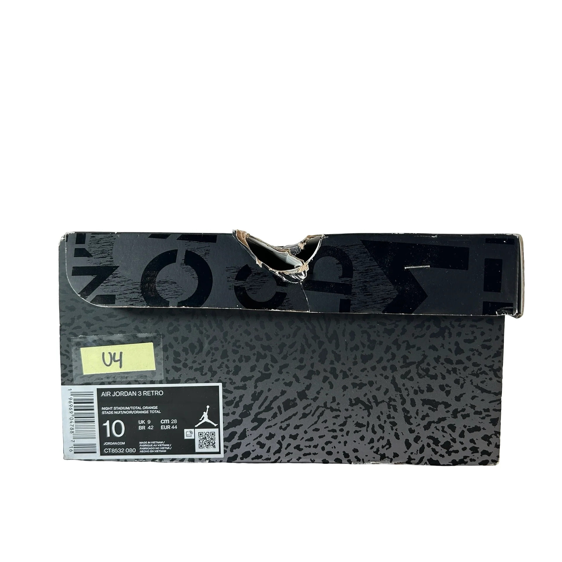 CT8532 080 Jordan 3 Retro Fear Pack (2023) [USED] - 10 M (Used4) - Image 6