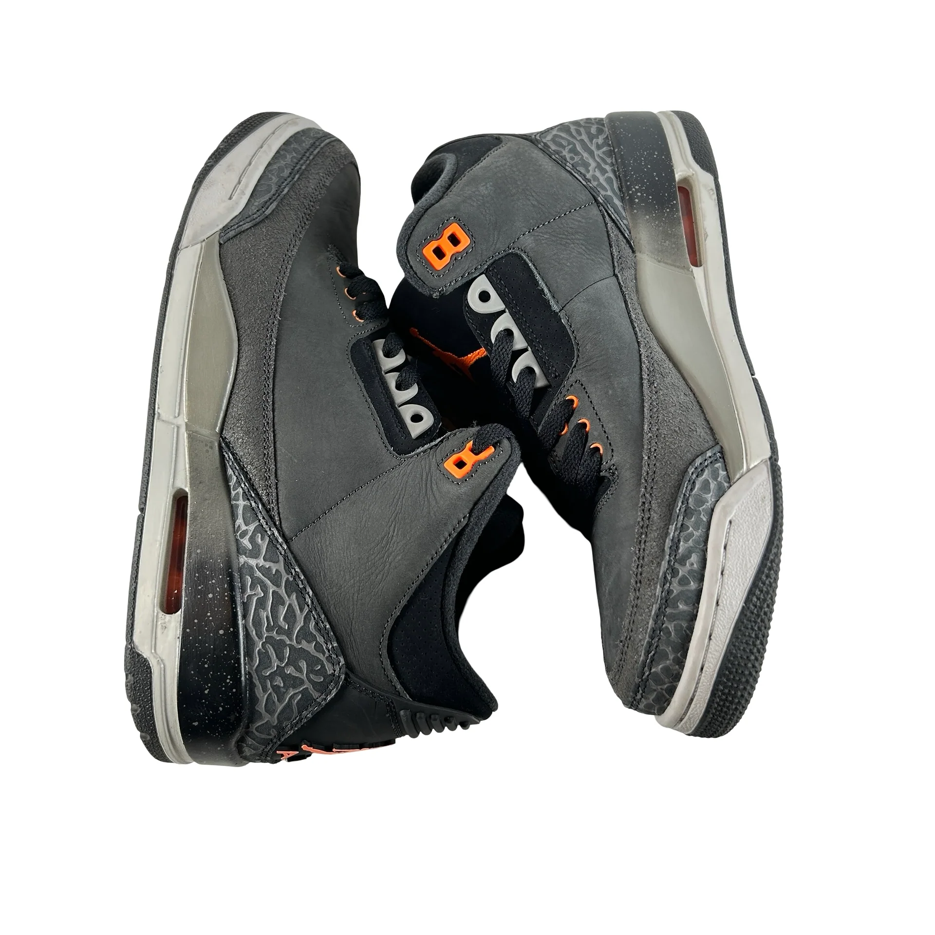 CT8532 080 Jordan 3 Retro Fear Pack (2023) [USED] - 9 M (Used3) - Image 4