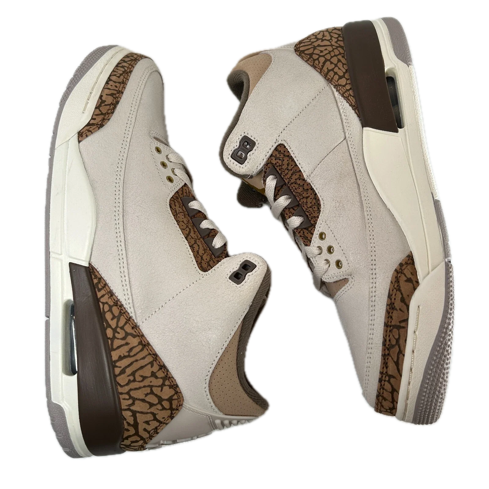 CT8532 102 Jordan 3 Retro Palomino [USED] - 10.5 M (Used) (Missing Insoles) - Image 4