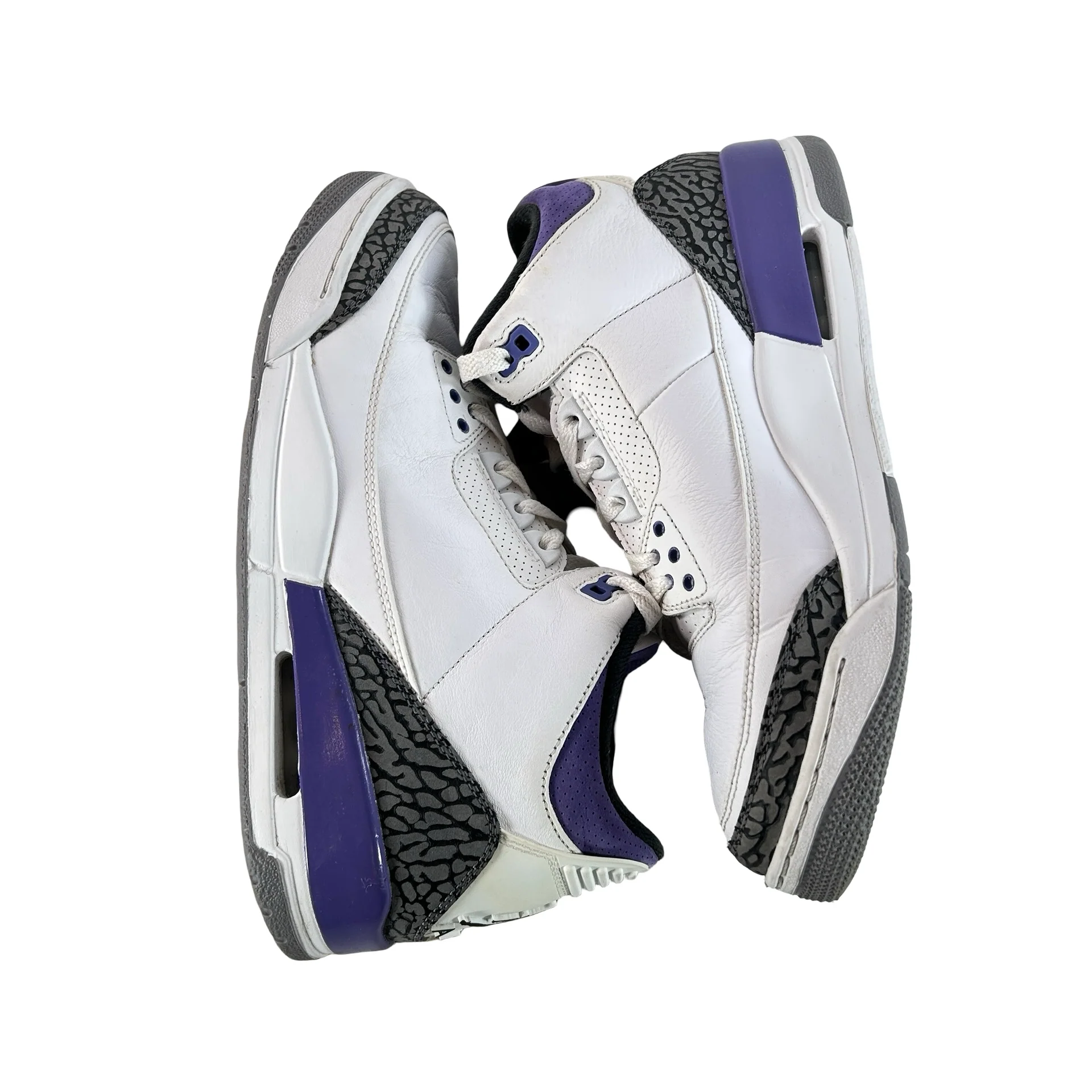 CT8532 105 Jordan 3 Retro Dark Iris [USED] - 10 M (Used2) (Replace Box2) - Image 4