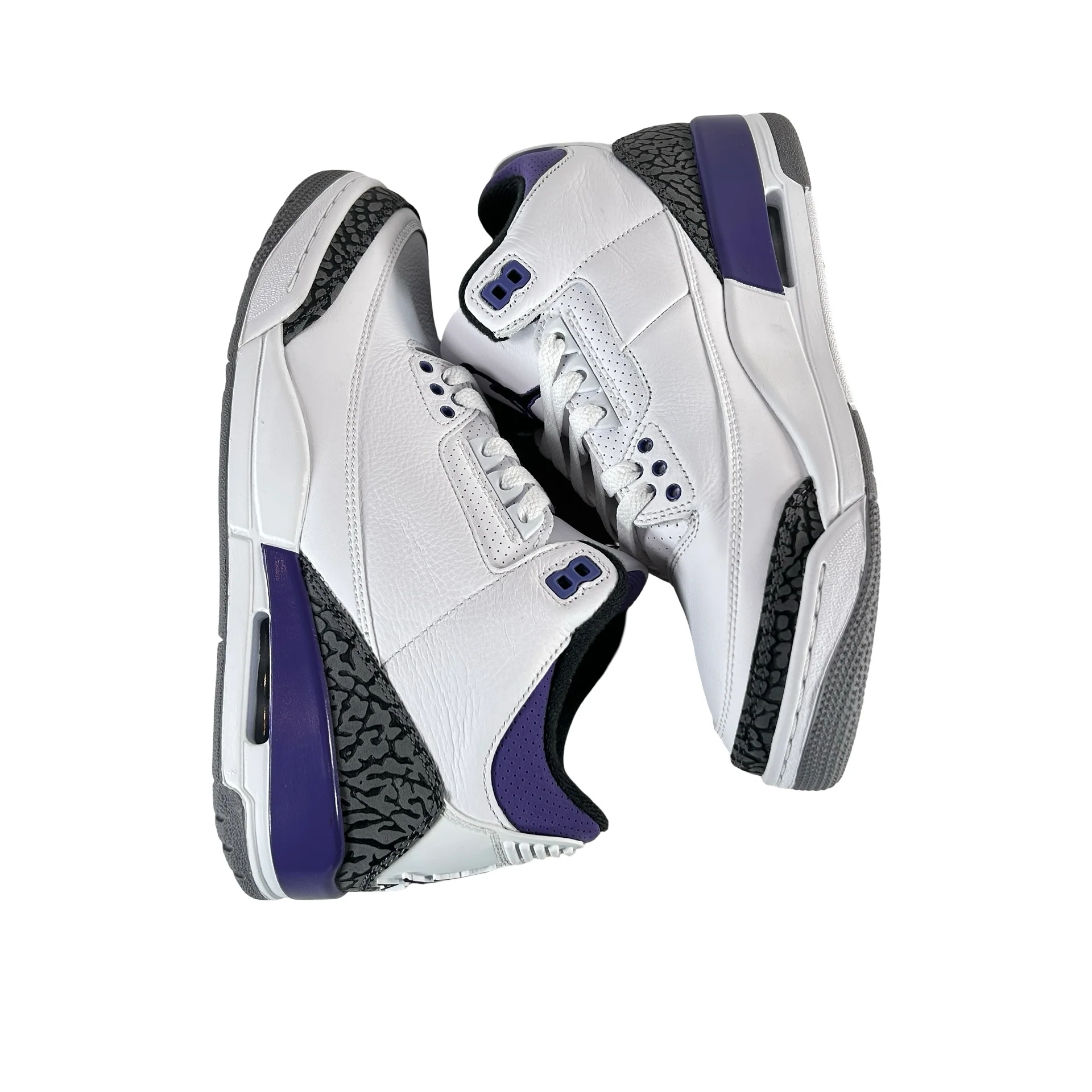 CT8532 105 Jordan 3 Retro Dark Iris [USED] - 8 M (VNDS) - Image 4