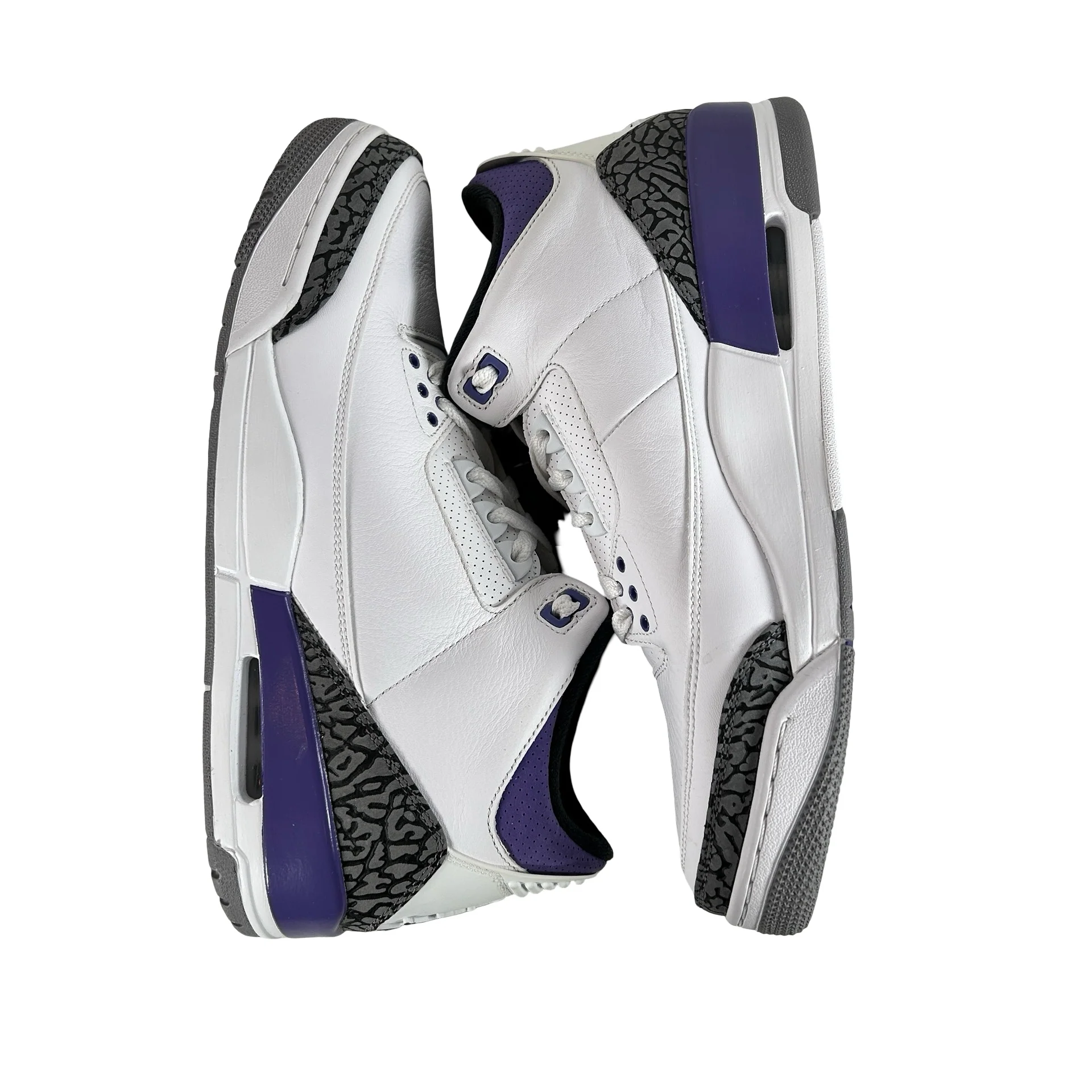 CT8532 105 Jordan 3 Retro Dark Iris [USED] - 12 M (Used2) - Image 5