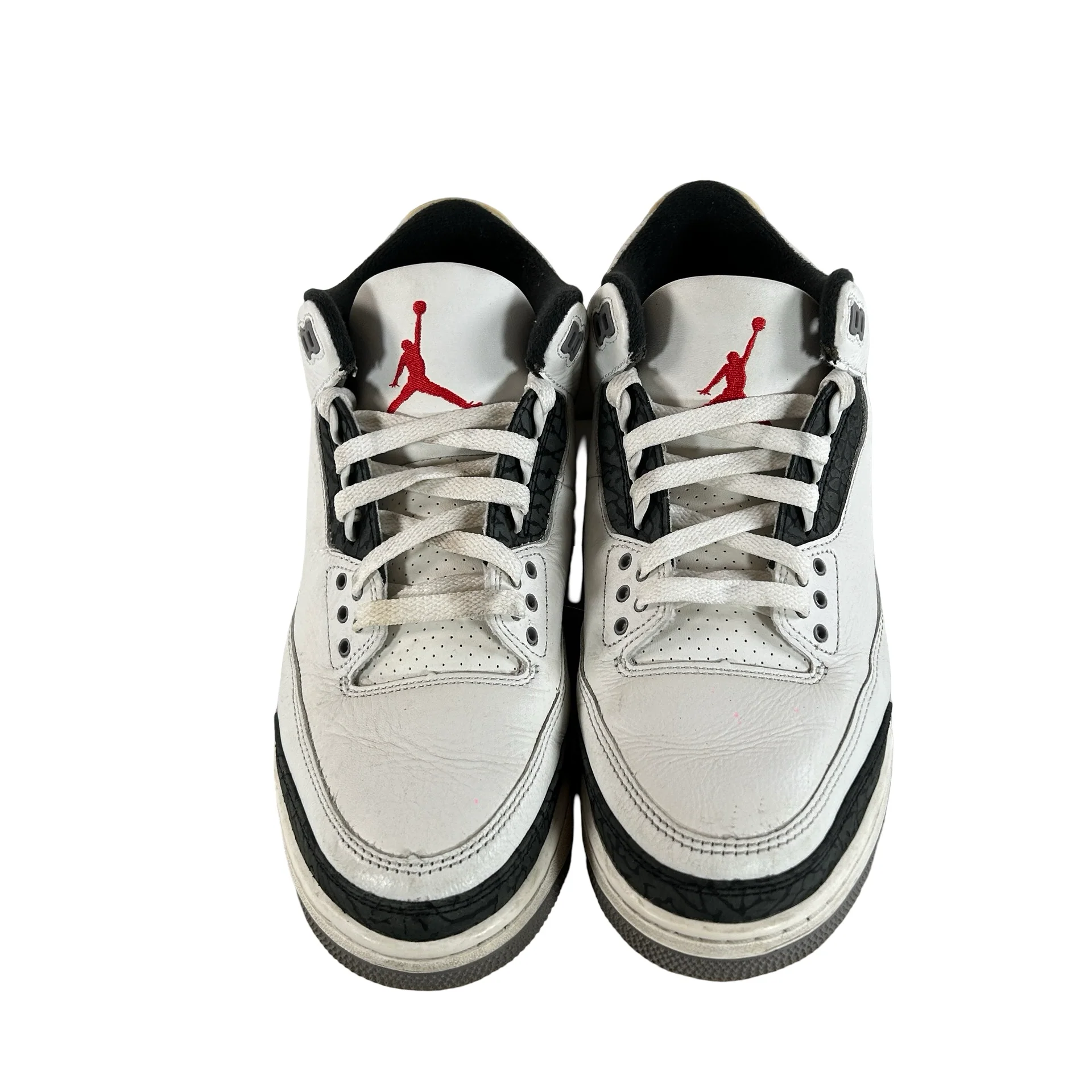 CT8532 106 Jordan 3 Retro Cement Grey [USED] - 9 M (Used3) (No Box3) - Image 2
