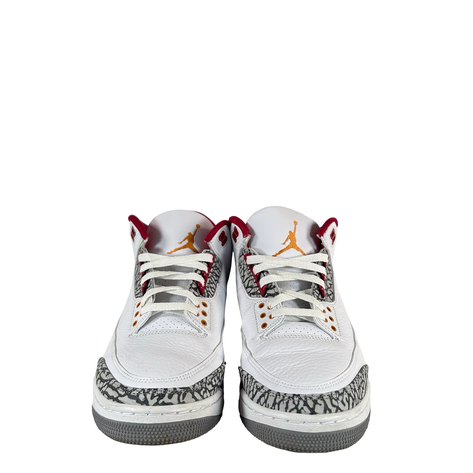 CT8532 126 Jordan 3 Retro Cardinal Red [USED] - 10.5 M (Used) (No Box) - Image 2