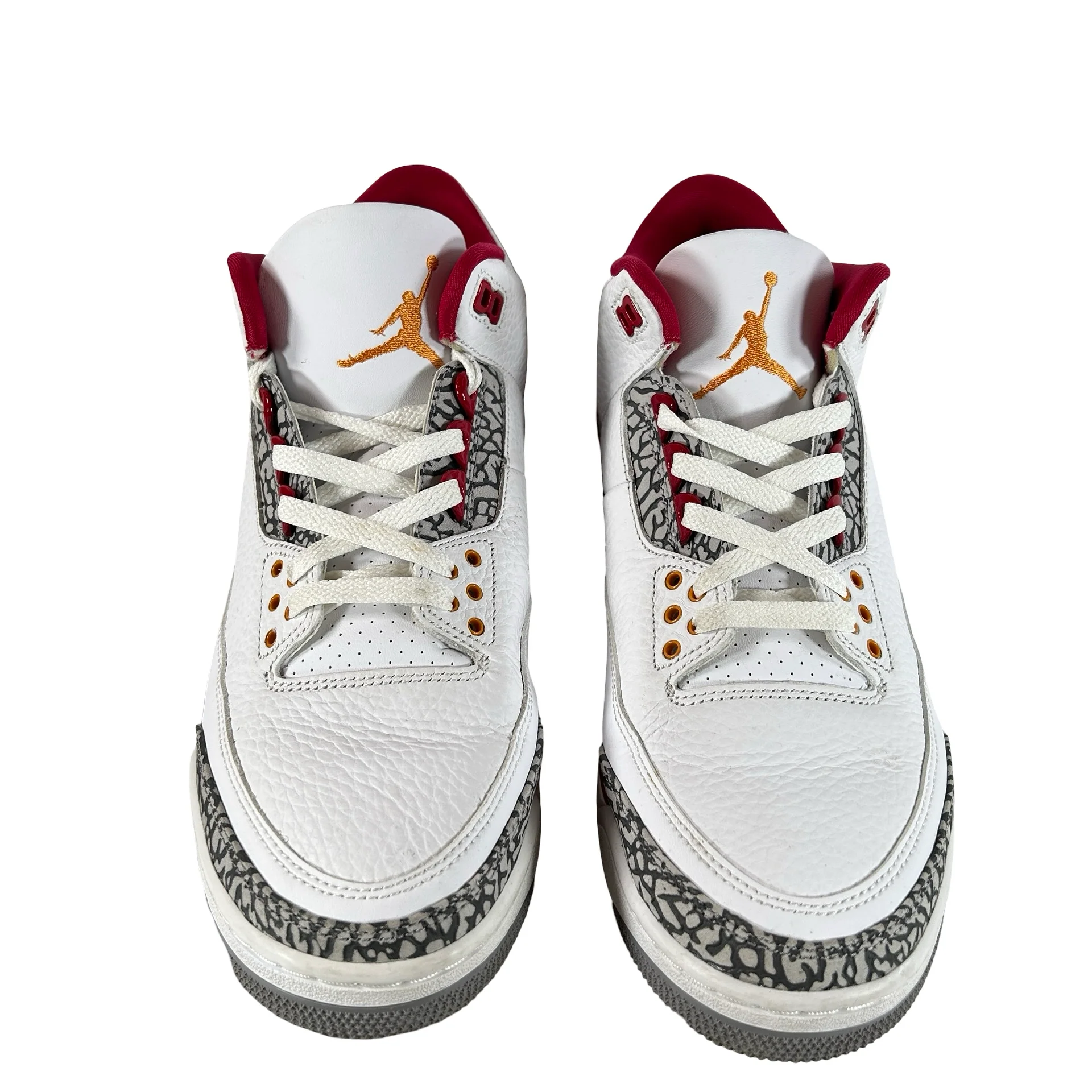 CT8532 126 Jordan 3 Retro Cardinal Red [USED] - 10.5 M (Used4) - Image 2