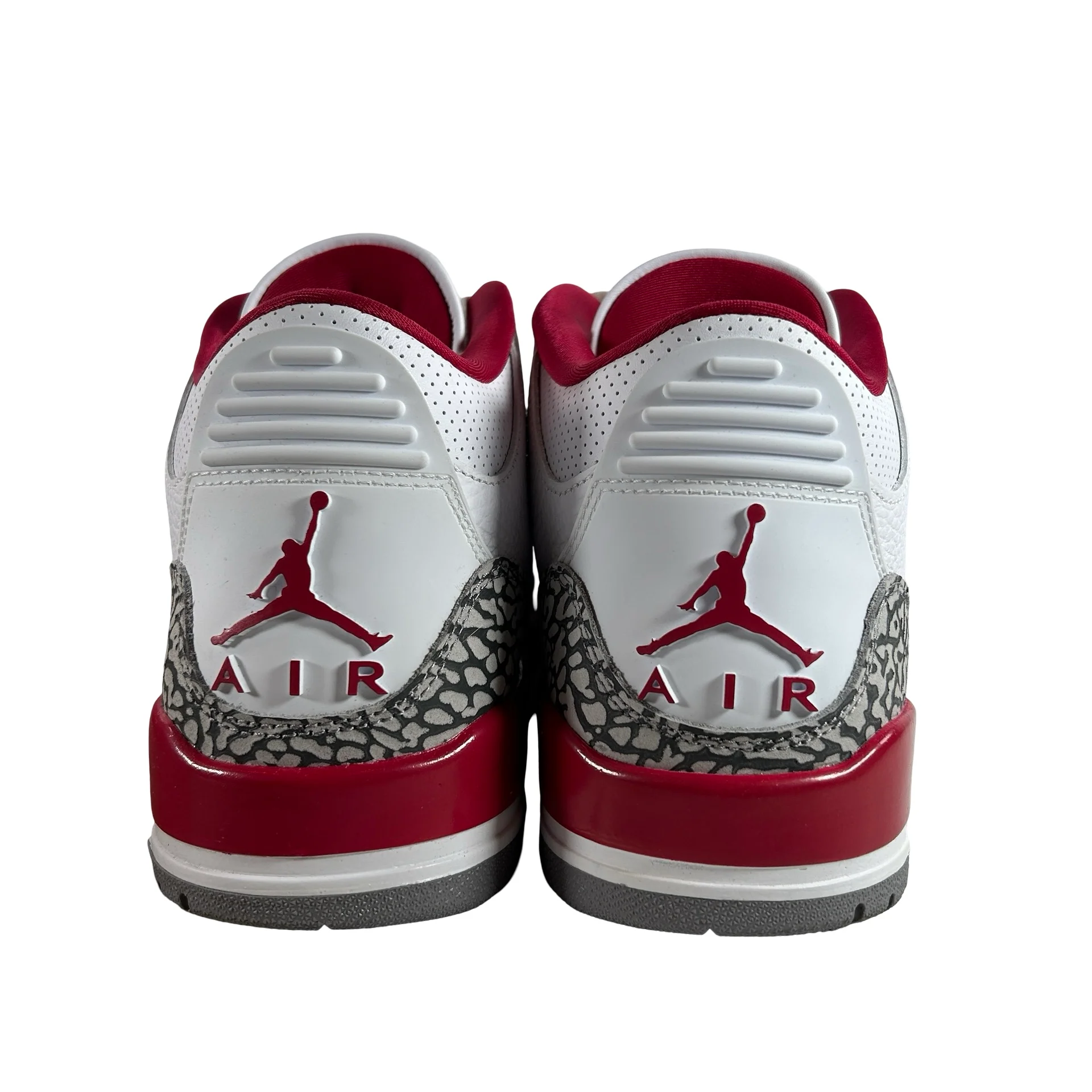 CT8532 126 Jordan 3 Retro Cardinal Red [USED] - 10.5 M (Used6) - Image 3