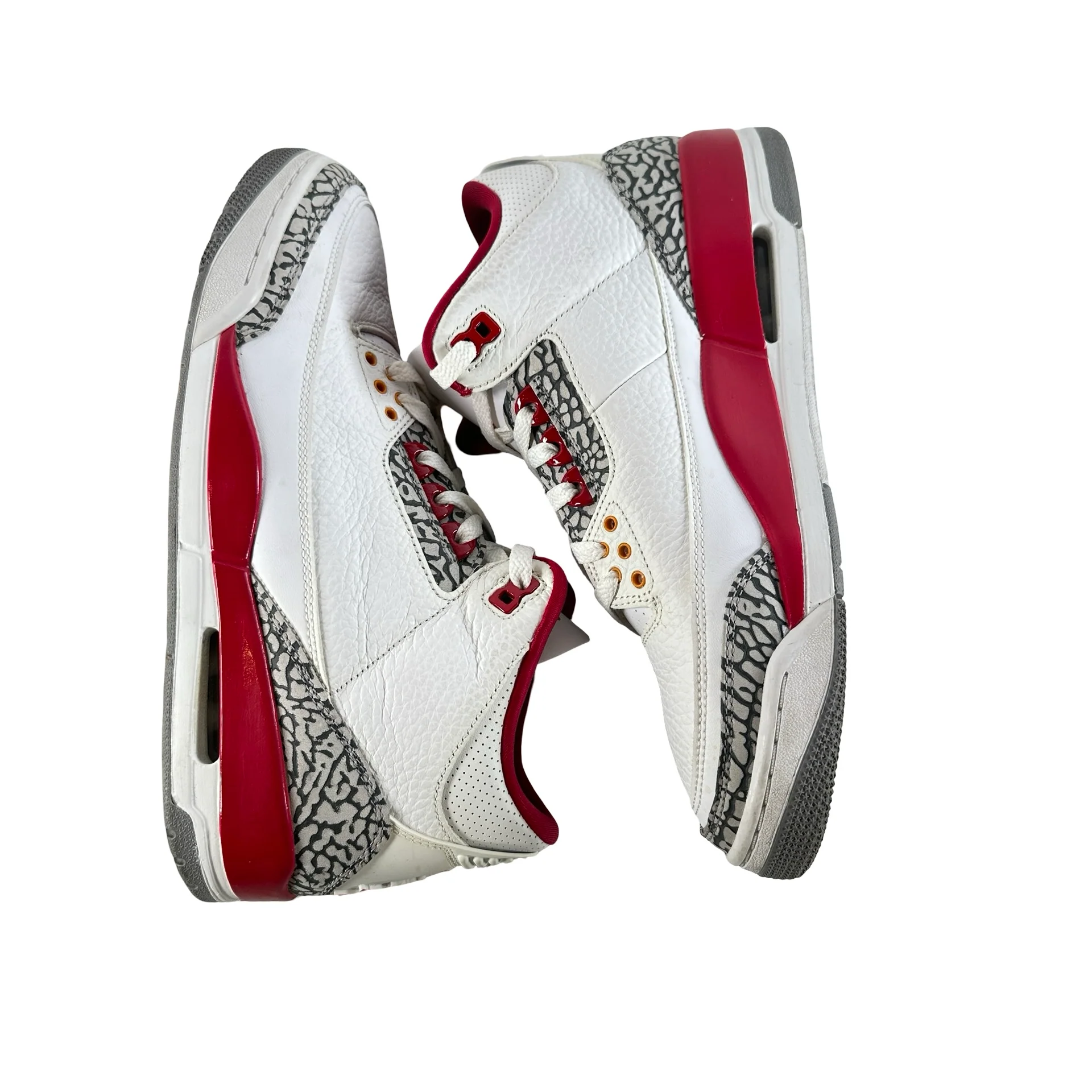 CT8532 126 Jordan 3 Retro Cardinal Red [USED] - 10 M (Used5) - Image 4