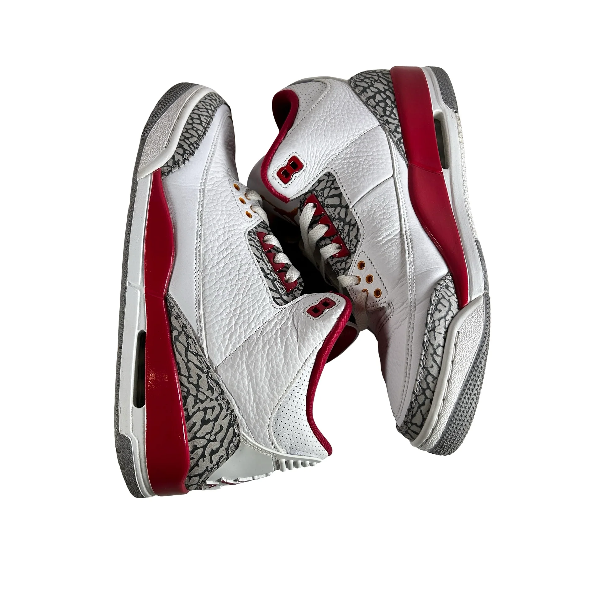 CT8532 126 Jordan 3 Retro Cardinal Red [USED] - 10 M (Used6) - Image 4
