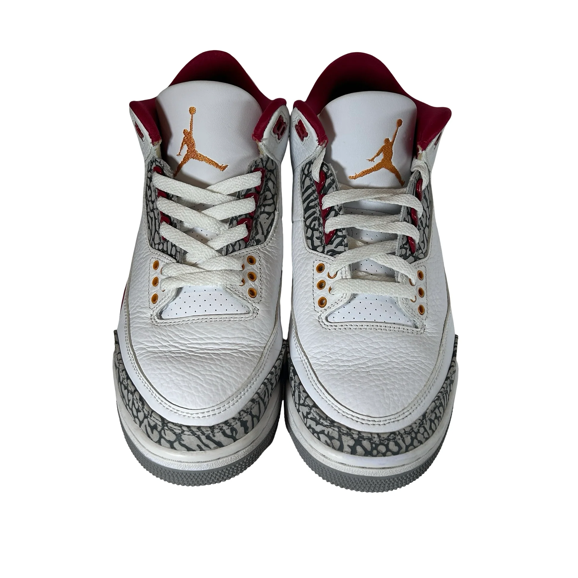 CT8532 126 Jordan 3 Retro Cardinal Red [USED] - 8.5 M (Used) - Image 2