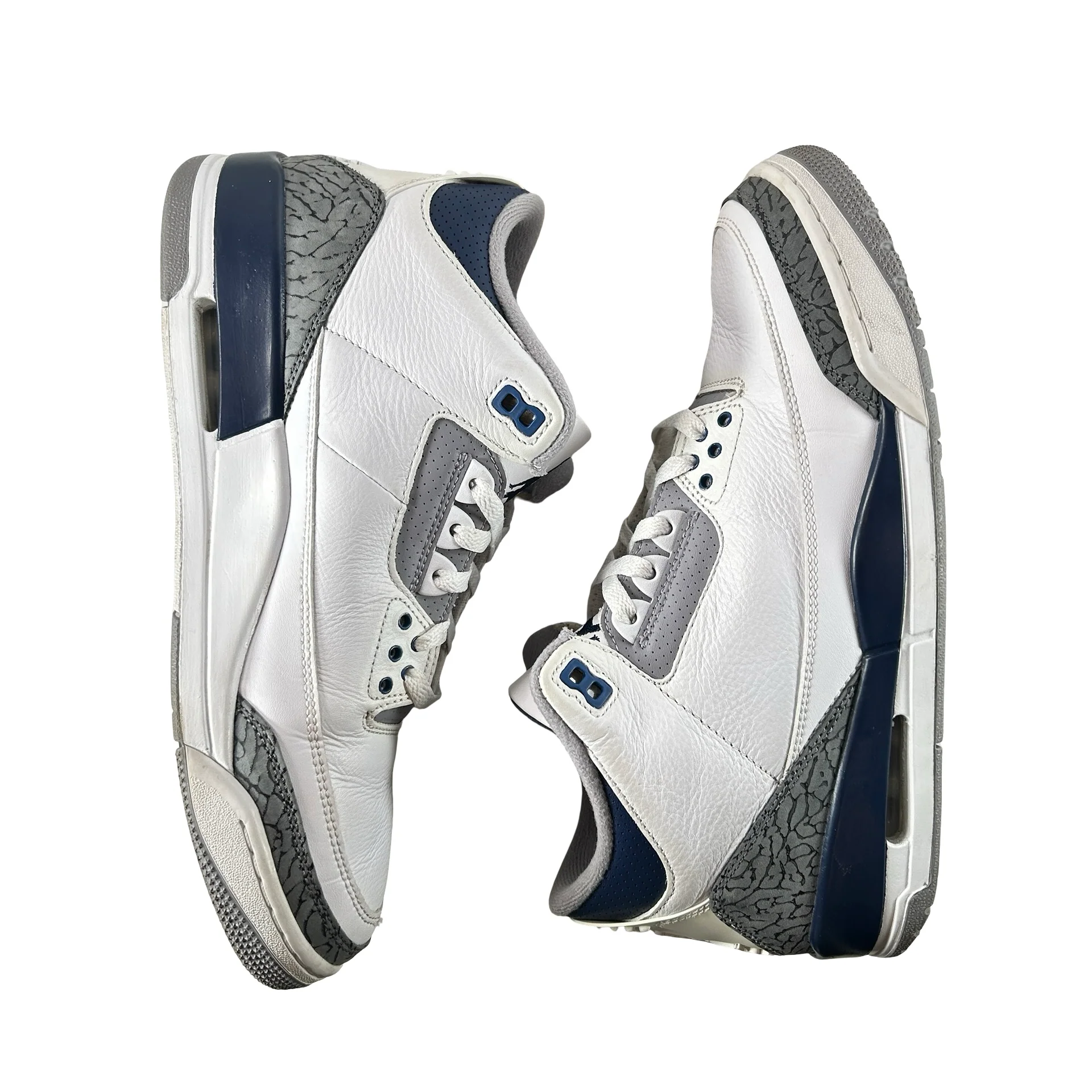 CT8532 140 Jordan 3 Retro Midnight Navy [USED] - 11 M (Used2) - Image 5