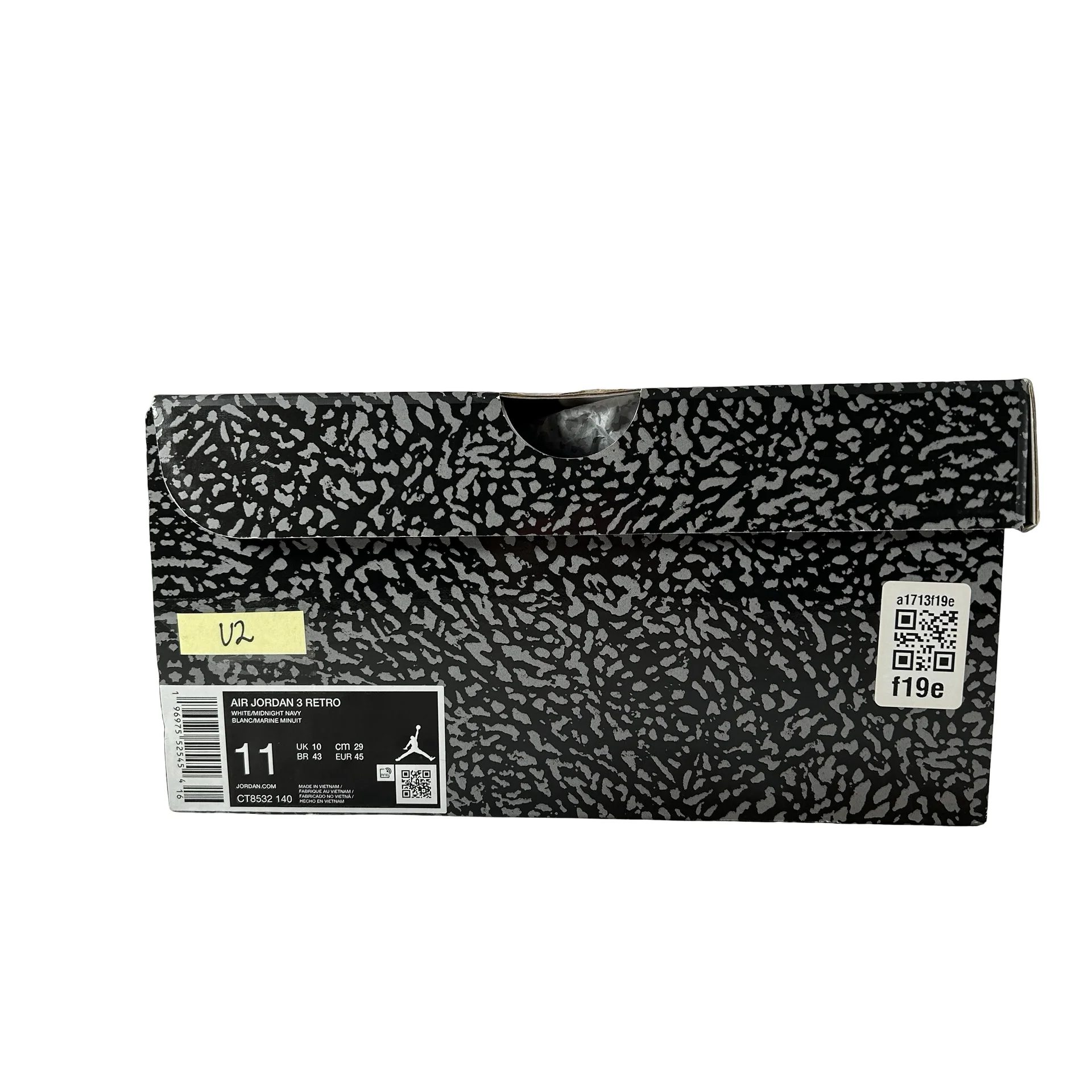 CT8532 140 Jordan 3 Retro Midnight Navy [USED] - 11 M (Used2) - Image 7