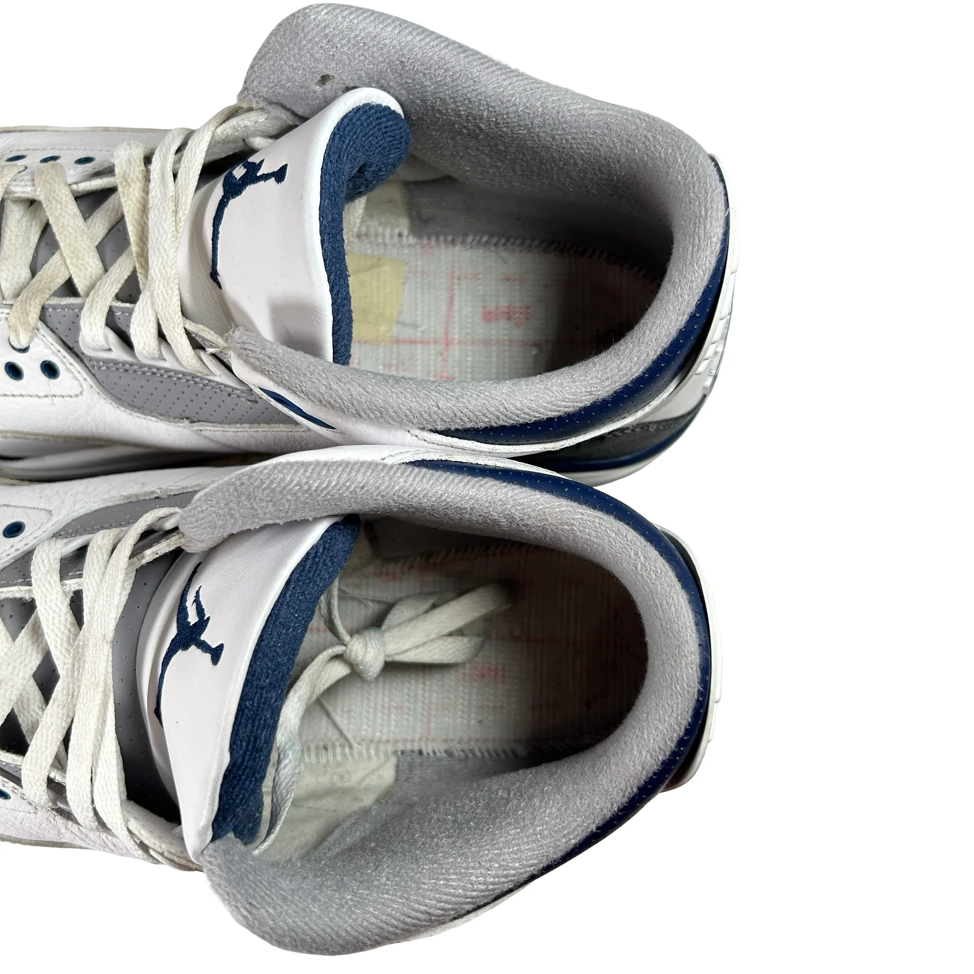 CT8532 140 Jordan 3 Retro Midnight Navy [USED] - 12 M (Used) (No Box) (No Insoles) - Image 7