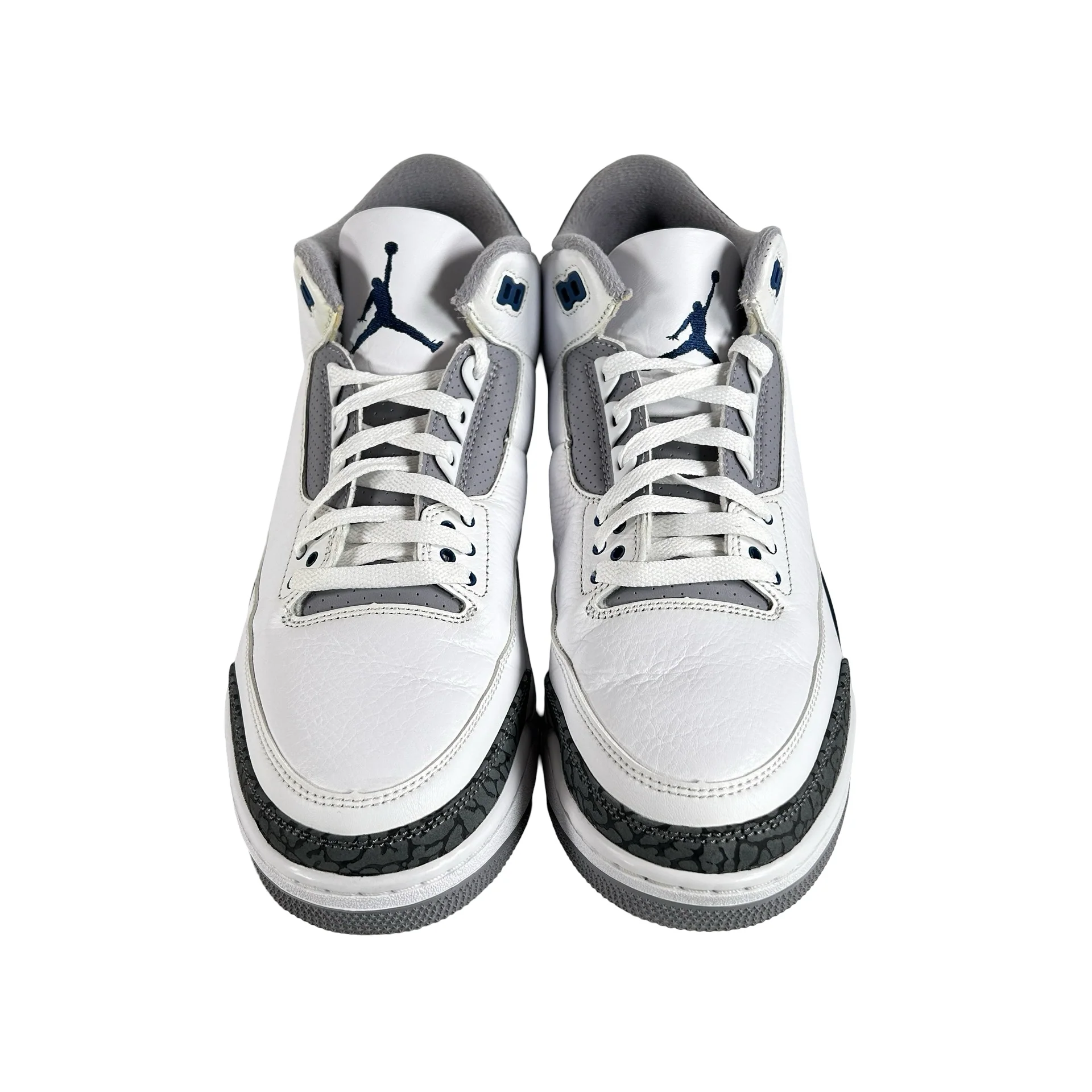 CT8532 140 Jordan 3 Retro Midnight Navy [USED] - 12 M (Used2) - Image 2