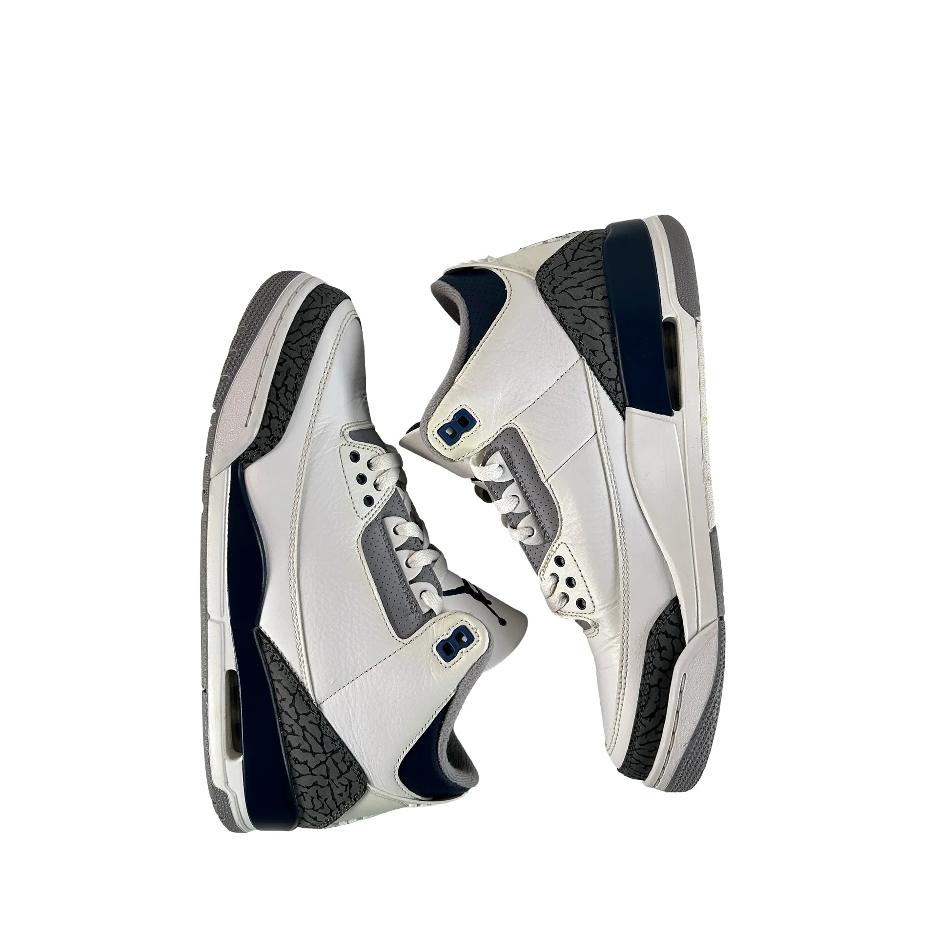 CT8532 140 Jordan 3 Retro Midnight Navy [USED] - 9.5 M (Used) - Image 4