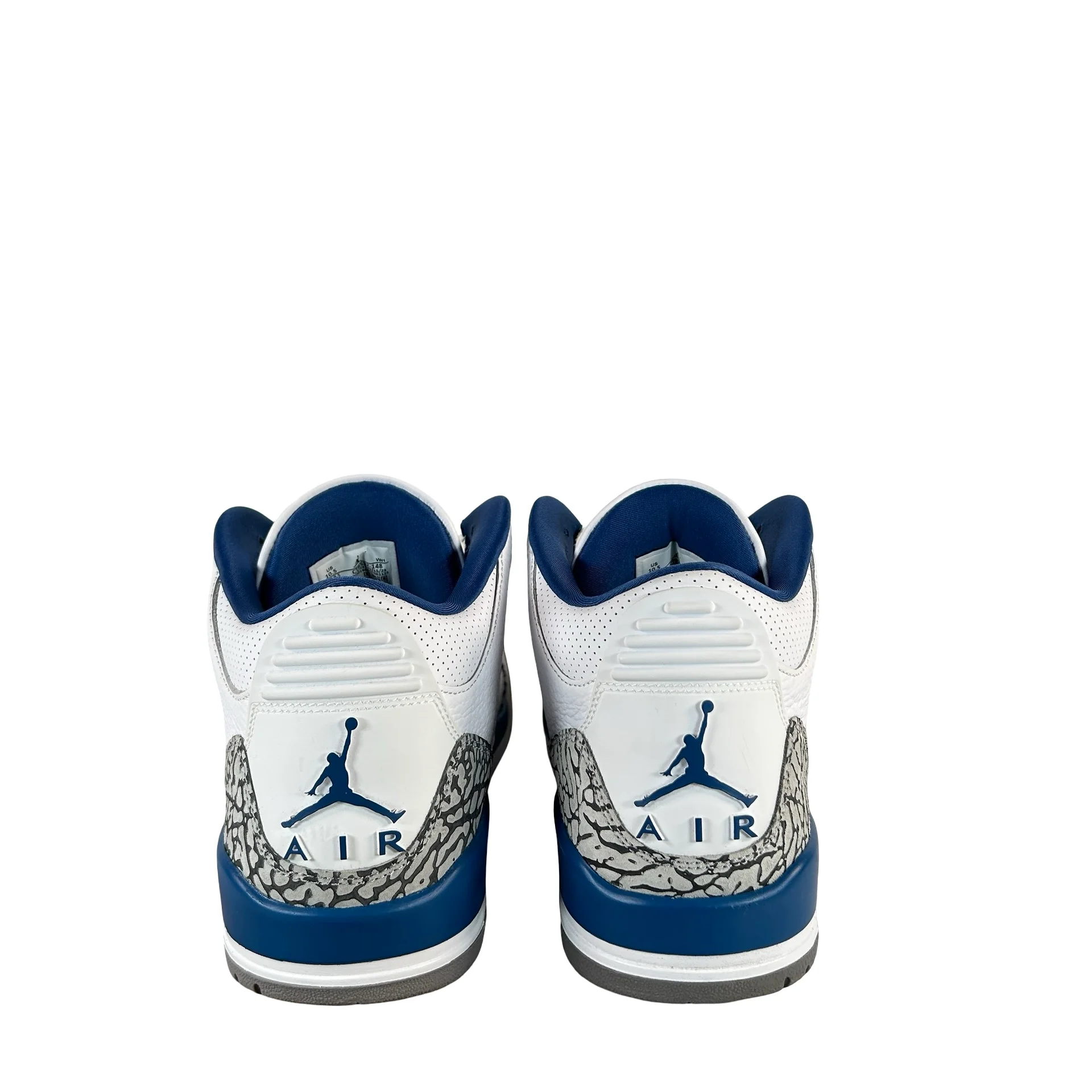 CT8532 148 Jordan 3 Retro Wizards [USED] - 10.5 M (Used) (No Box) - Image 3