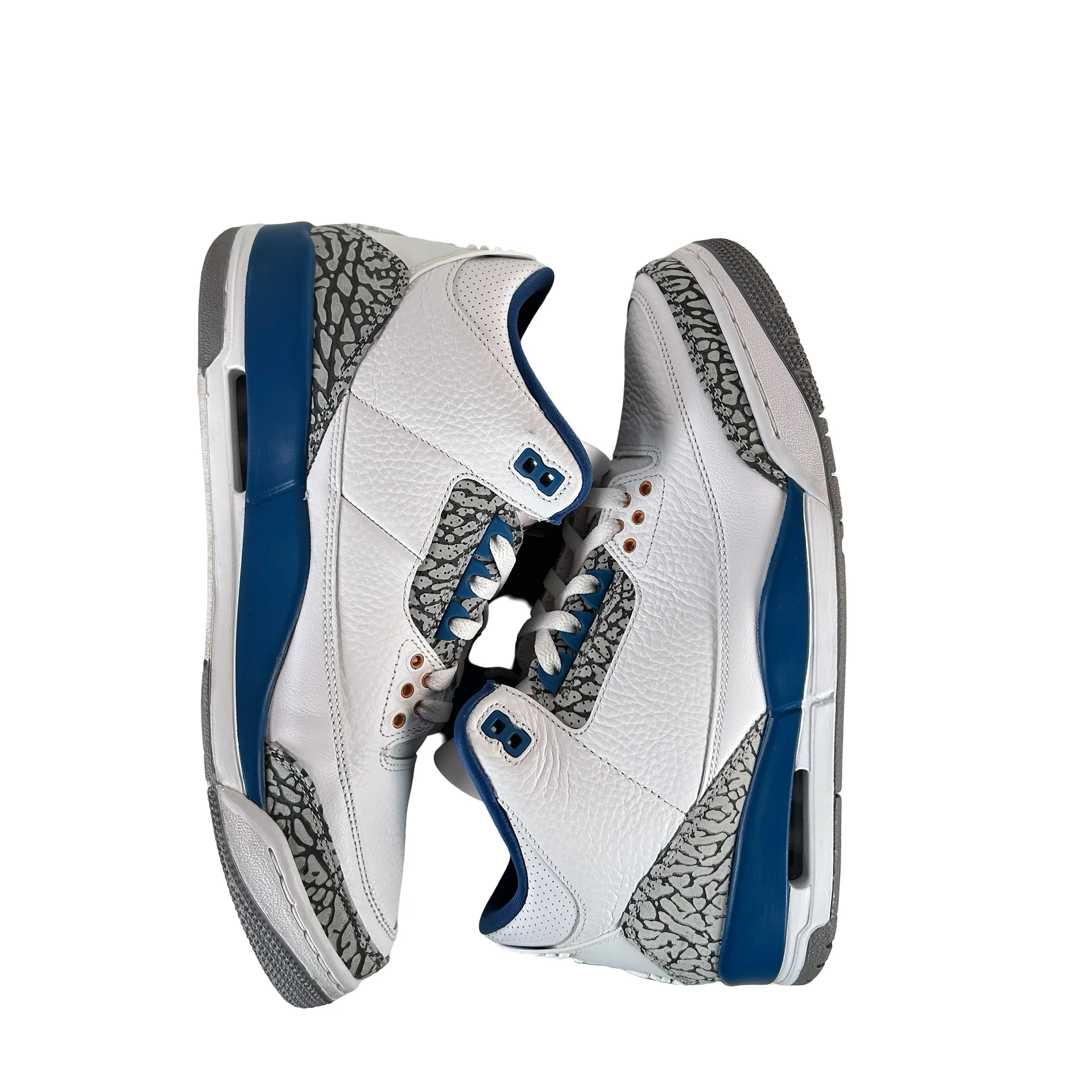 CT8532 148 Jordan 3 Retro Wizards [USED] - 10.5 M (Used) (No Box) - Image 5