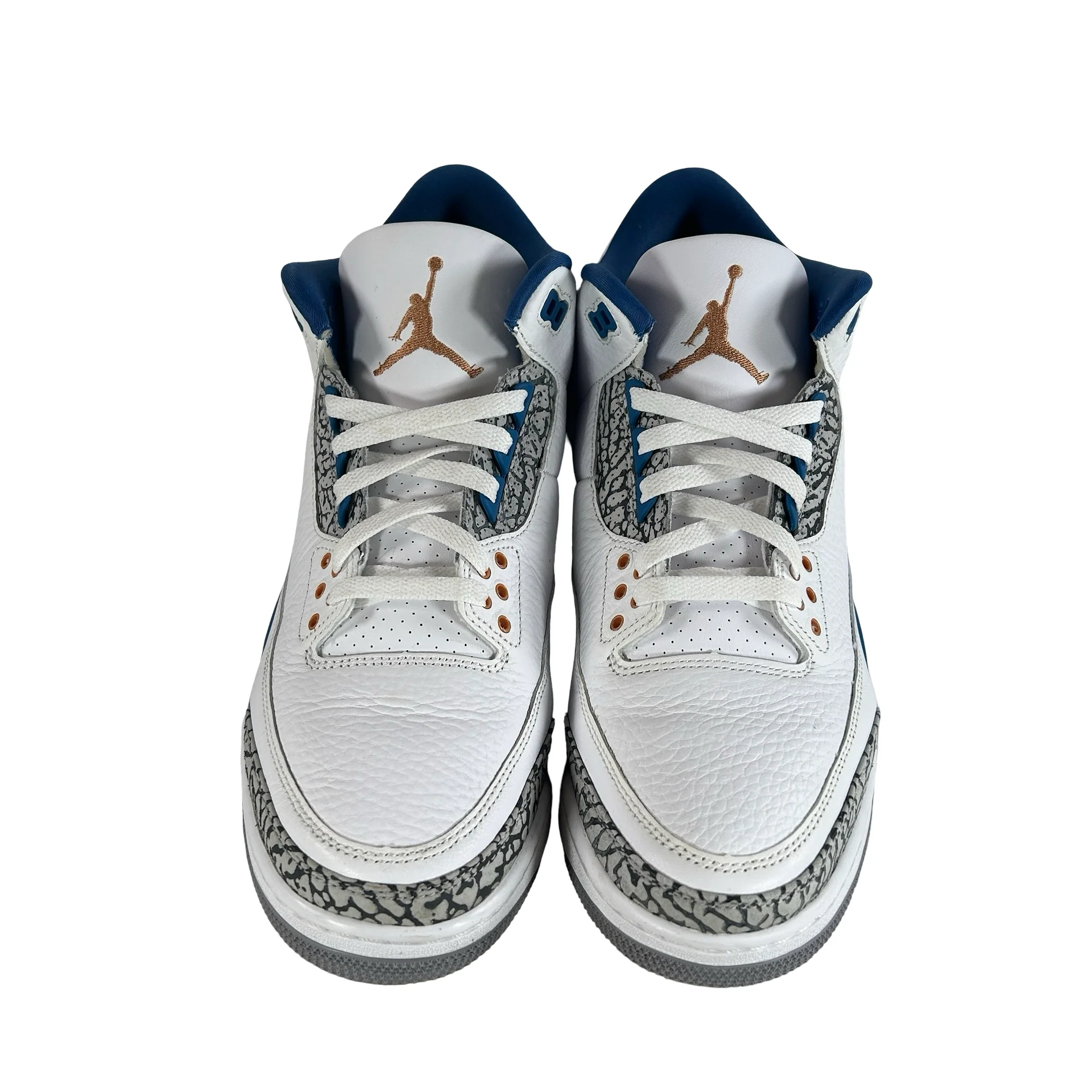 CT8532 148 Jordan 3 Retro Wizards [USED] - 11 M (Used10) - Image 2