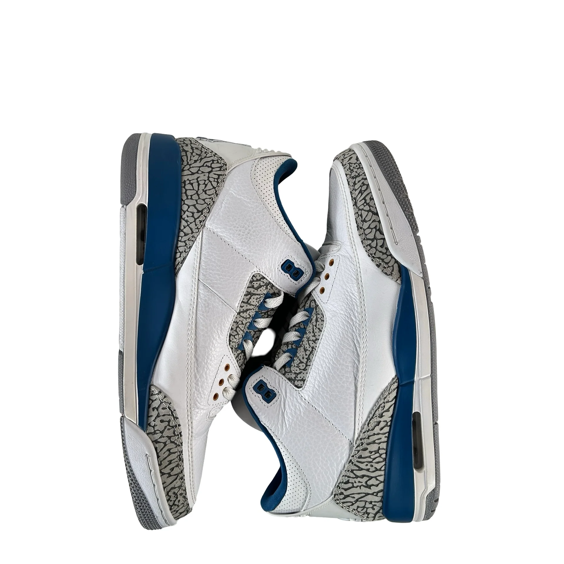 CT8532 148 Jordan 3 Retro Wizards [USED] - 12 M (Used3) (No Box3) - Image 5