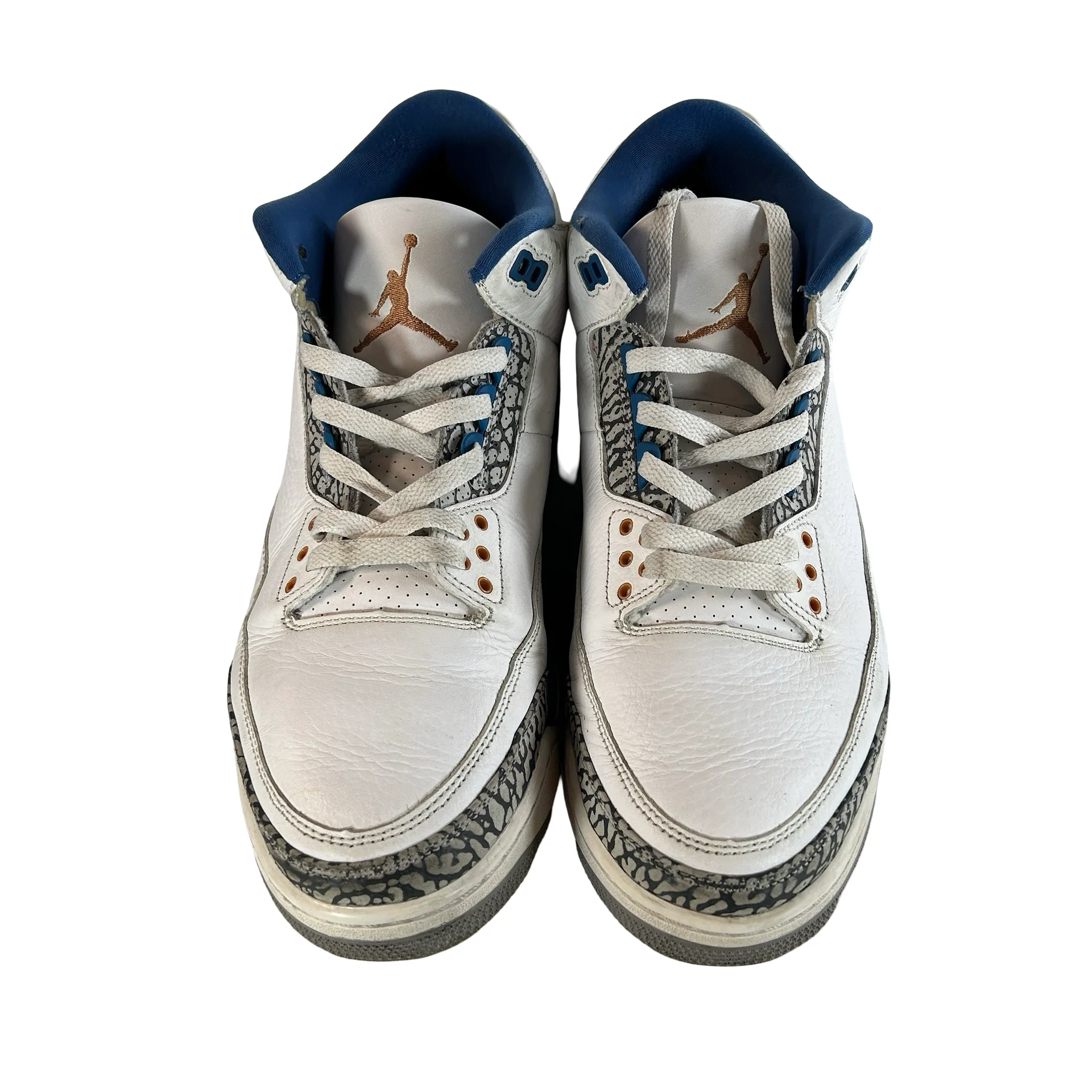 CT8532 148 Jordan 3 Retro Wizards [USED] - 12 M (Used6) - Image 2