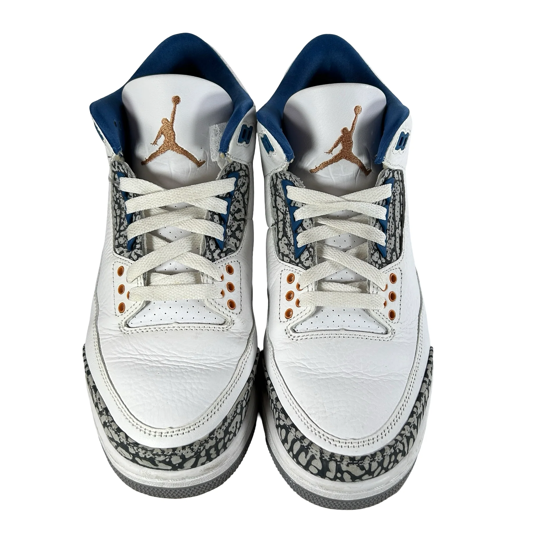 CT8532 148 Jordan 3 Retro Wizards [USED] - 8.5 M (Used2) - Image 2