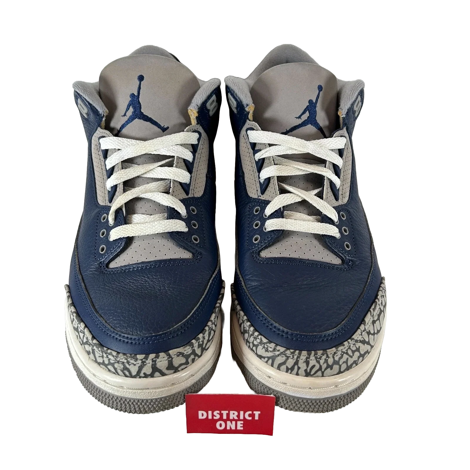 CT8532 401 Jordan 3 Georgetown [USED] - 9 M (Used3) - Image 2