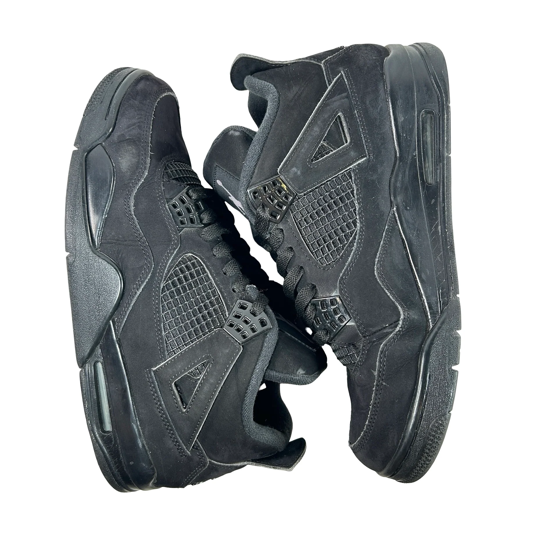 CU1110 010 Jordan 4 Black Cat 2020 [USED] - 8.5 M (Used2) (No Box2) - Image 4