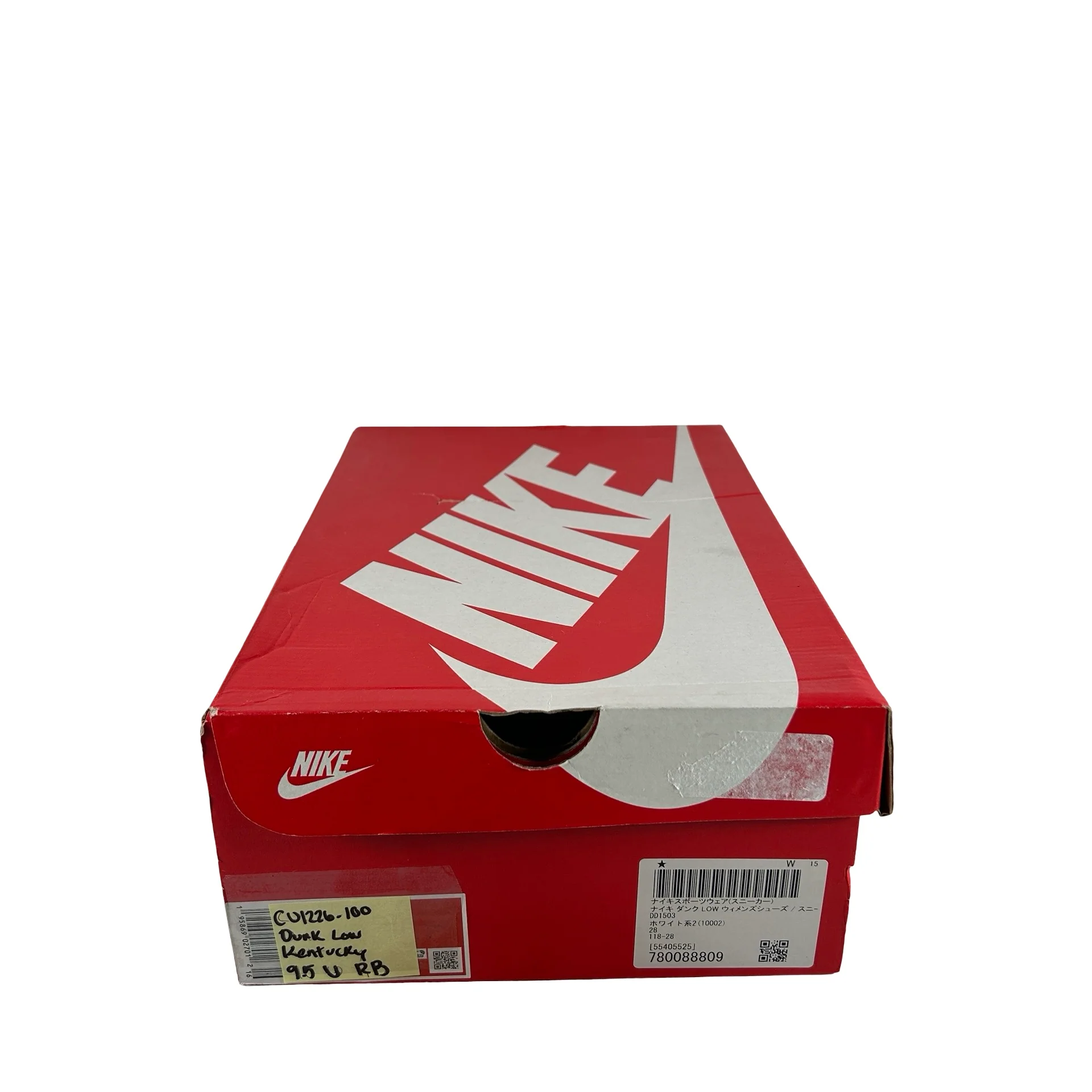CU1726 100 Nike Dunk Low SP Kentucky [USED] - 9.5 M (Used) (Replace Box) - Image 7