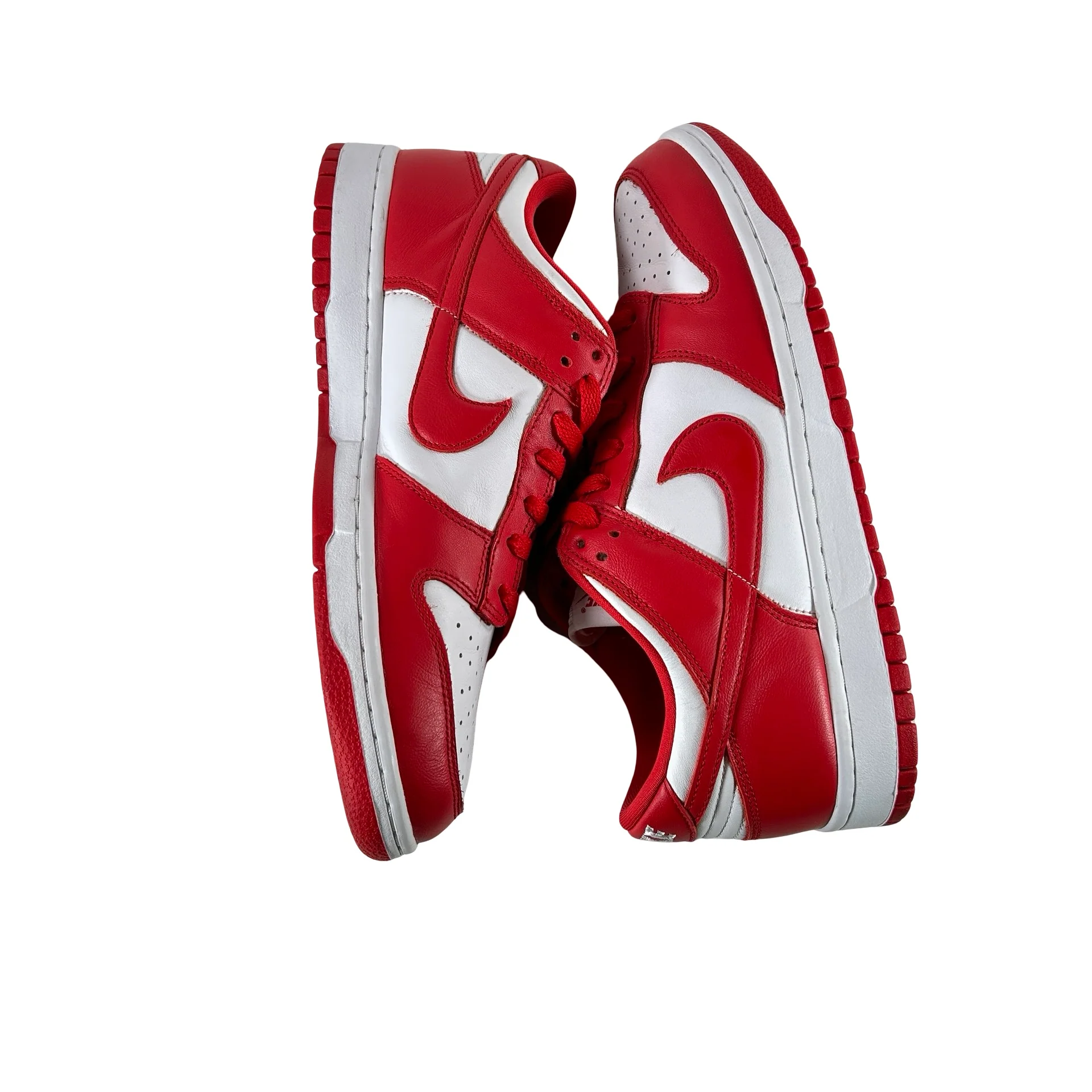 CU1727 100 Dunk Low University Red [USED] - 9 M (Used) (No Box) - Image 5