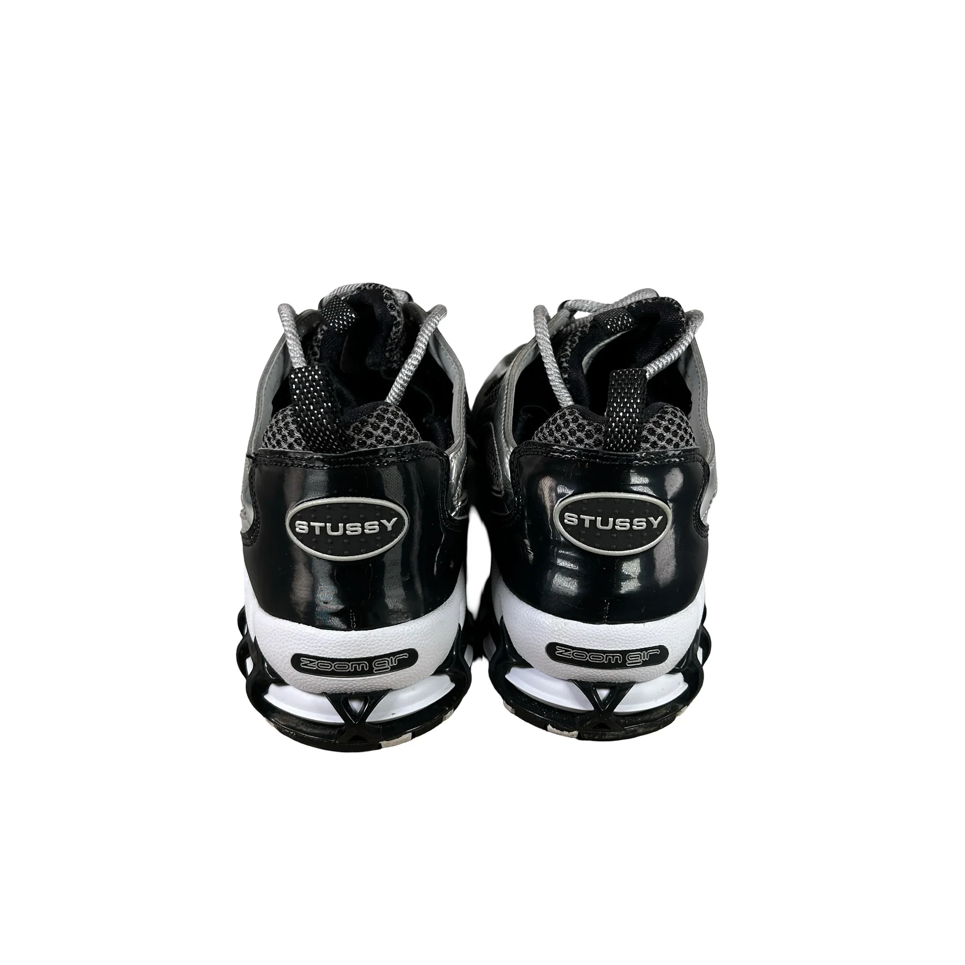 CU1854 001 Nike Air Zoom Spiridon Cage 2 Stussy Pure Platinum [USED] - 8 M (Used) - Image 3