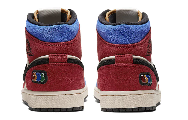 CU2805 100 Air Jordan 1 Mid SE Fearless Blue the Great - Image 4