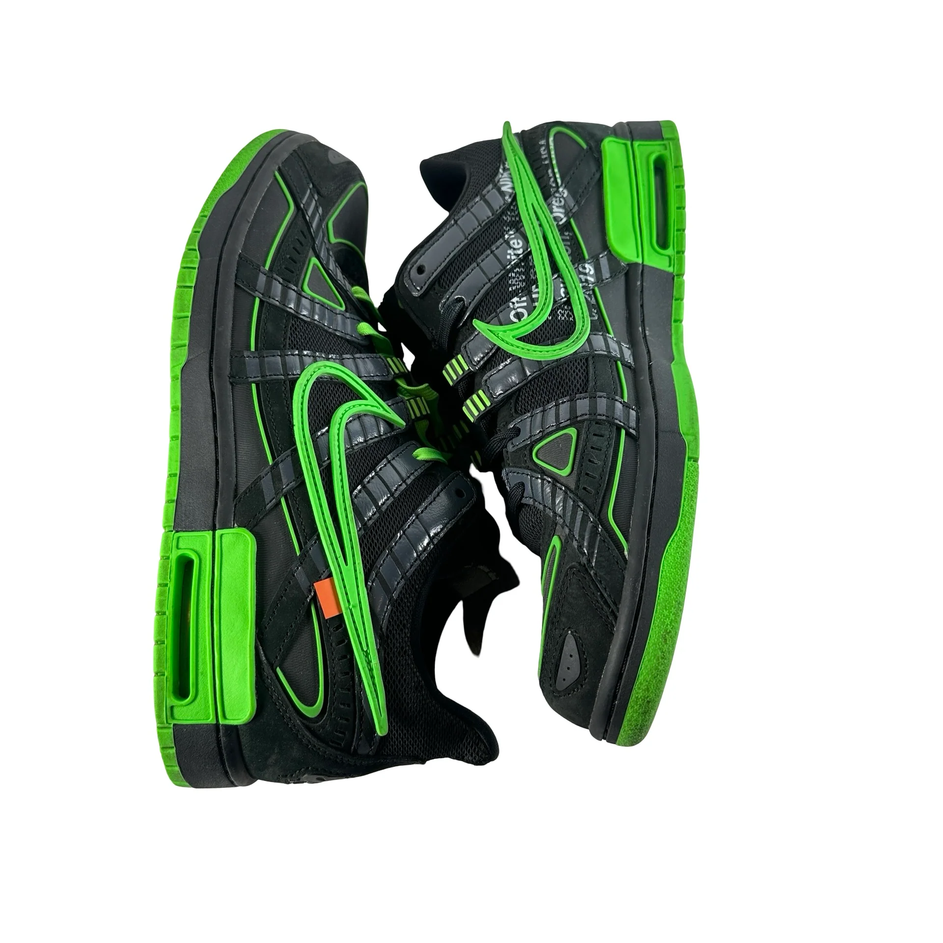 CU6015 001 Nike Air Rubber Dunk Off-White Green Strike [USED] - 10.5 M (Used3) - Image 4