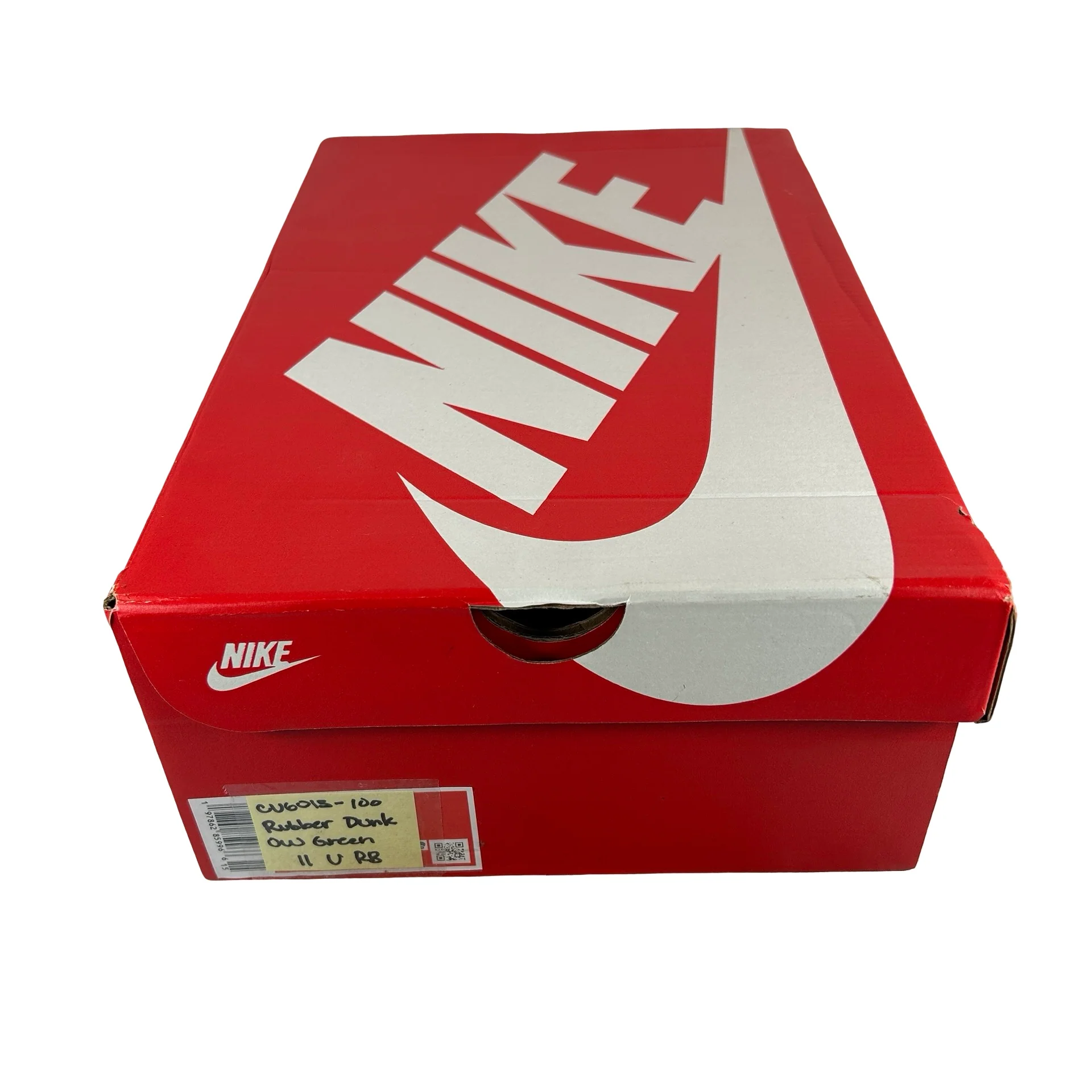 CU6015 001 Nike Air Rubber Dunk Off-White Green Strike [USED] - 11 M (Used) (Replace Box) - Image 7