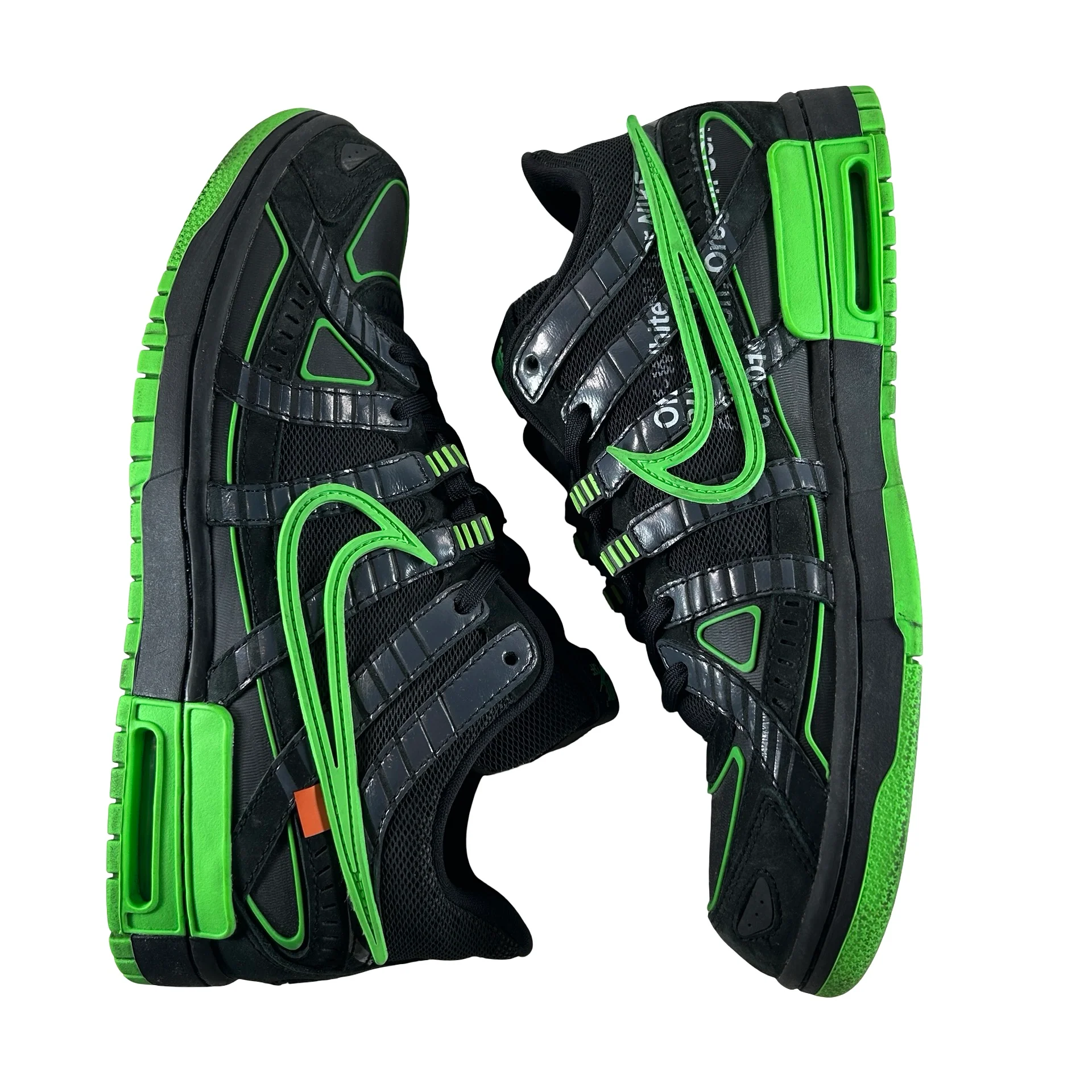 CU6015 001 Nike Air Rubber Dunk Off-White Green Strike [USED] - 11 M (Used3) - Image 3