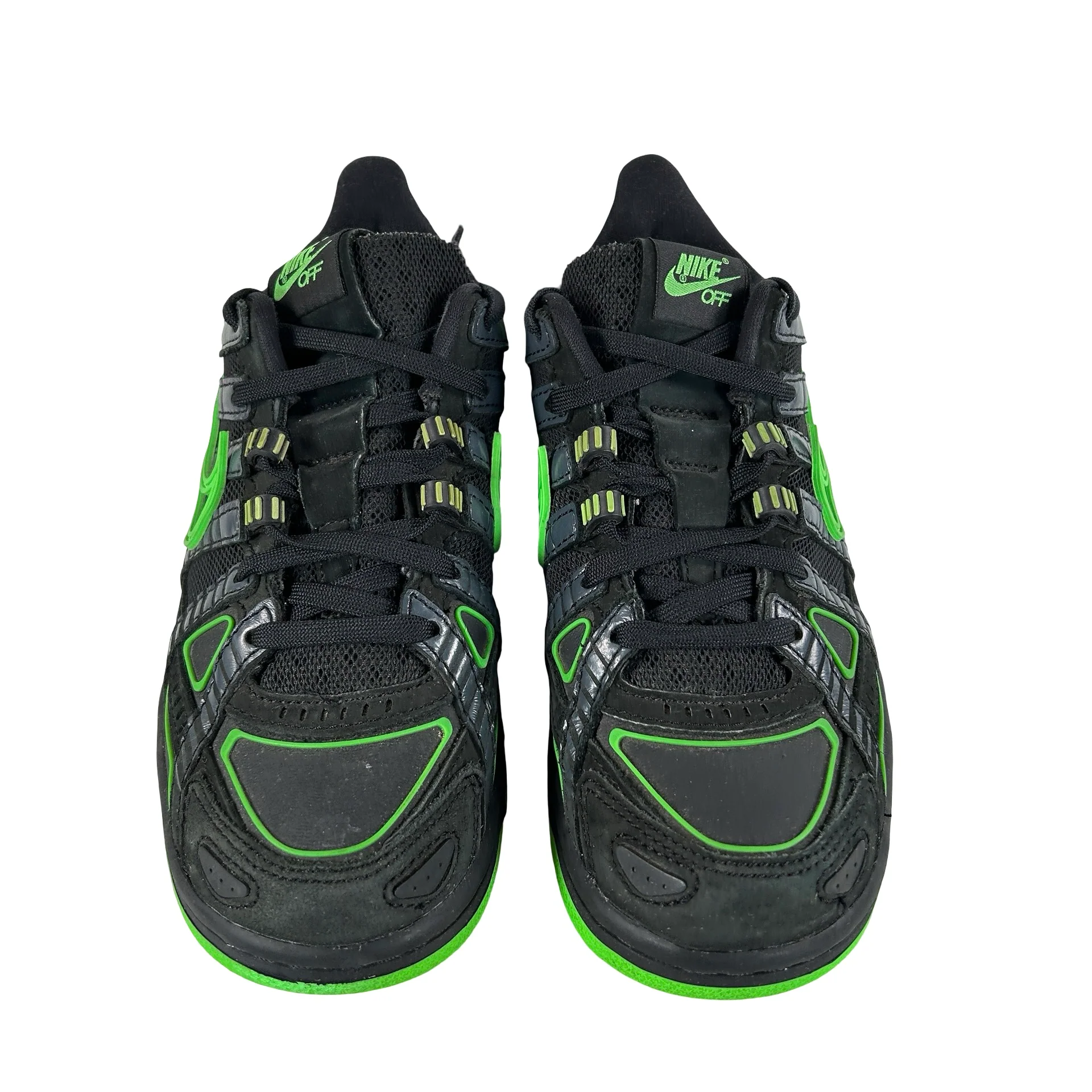 CU6015 001 Nike Air Rubber Dunk Off-White Green Strike [USED] - 5 M (Used) - Image 2