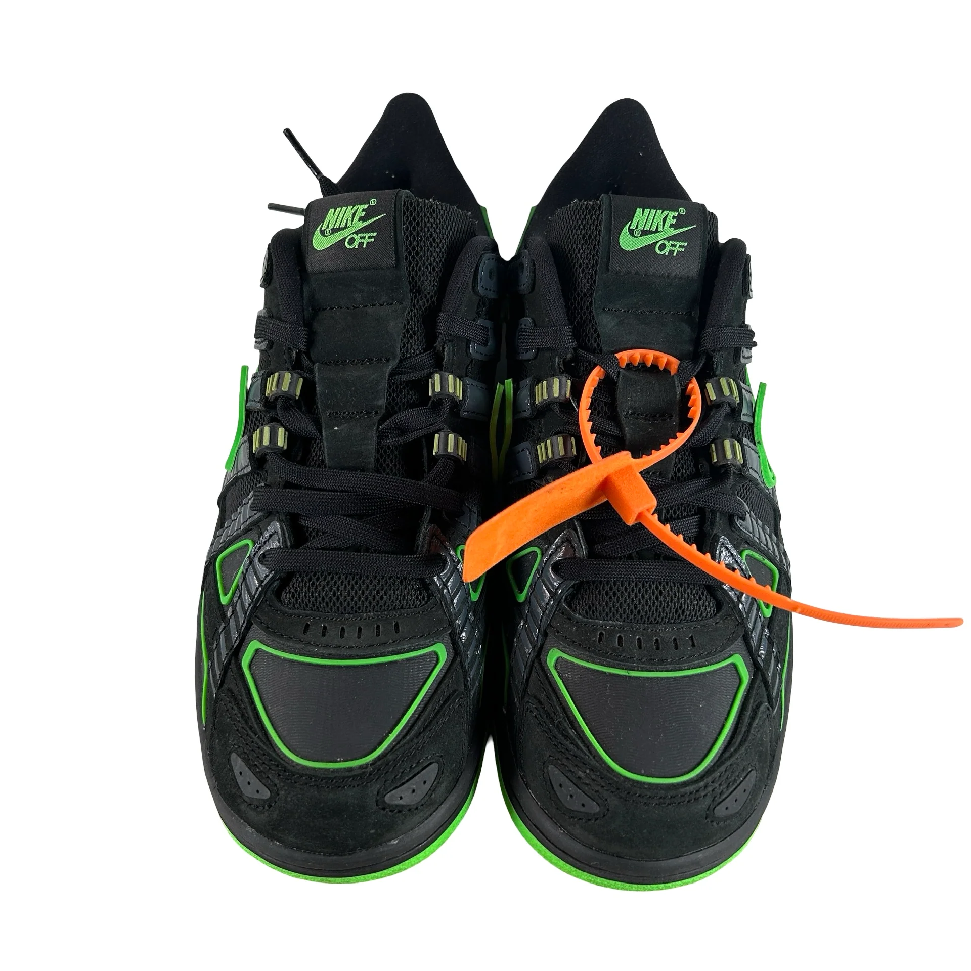 CU6015 001 Nike Air Rubber Dunk Off-White Green Strike [USED] - 7.5 M (Used) - Image 2